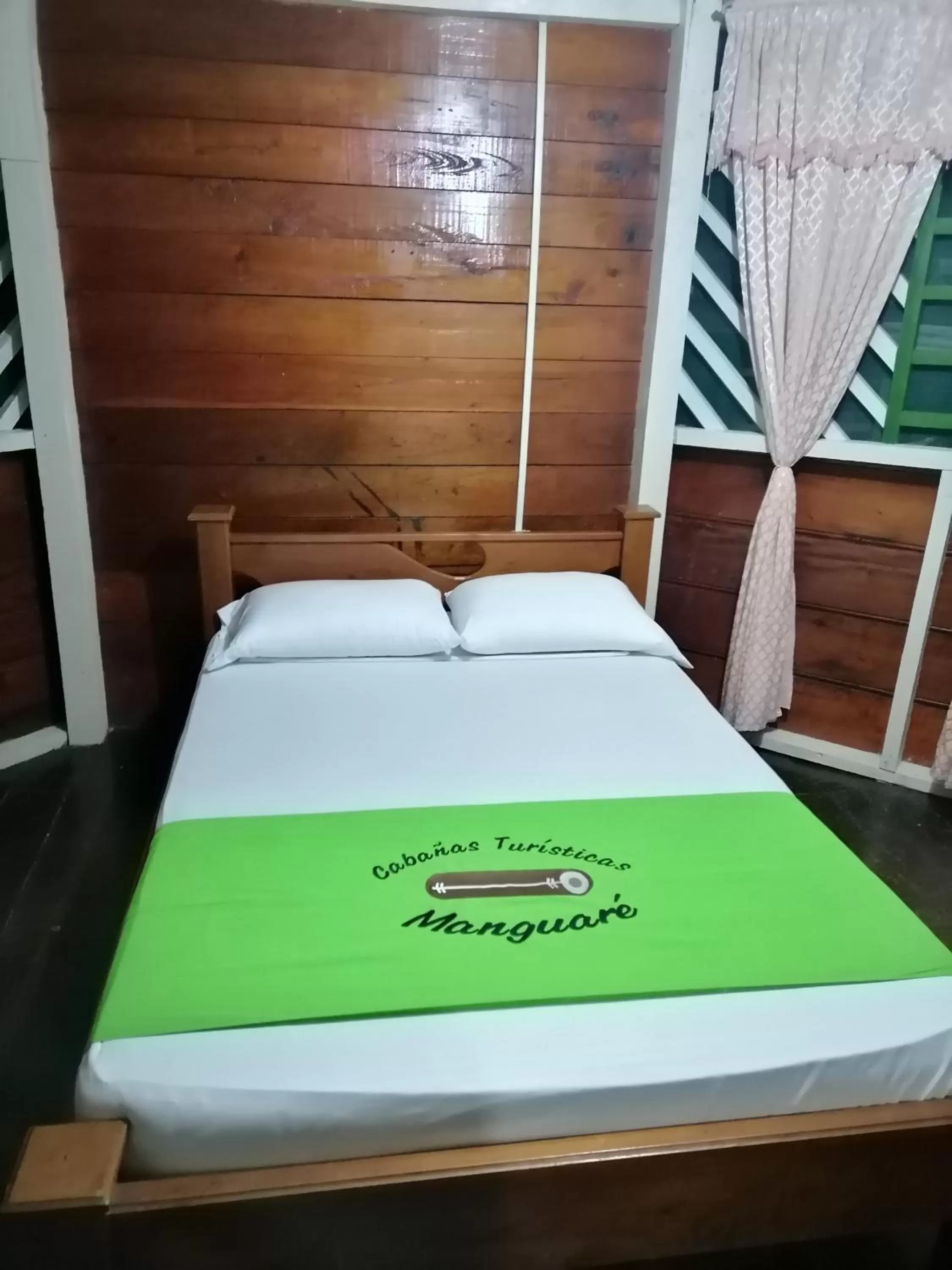 Decorative detail, Bed in Ecocabañas Manguare