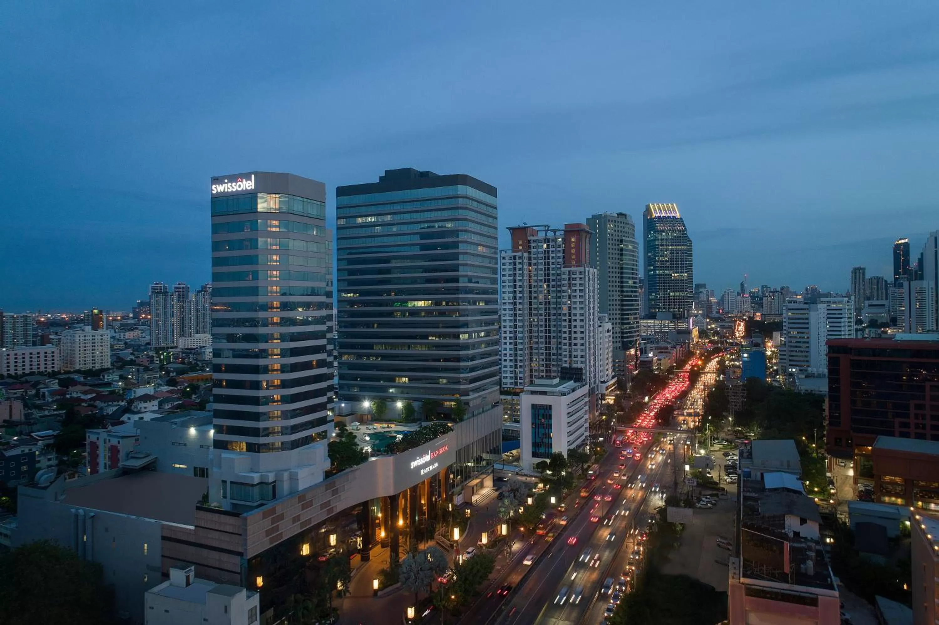 Property building in Swissotel Bangkok Ratchada