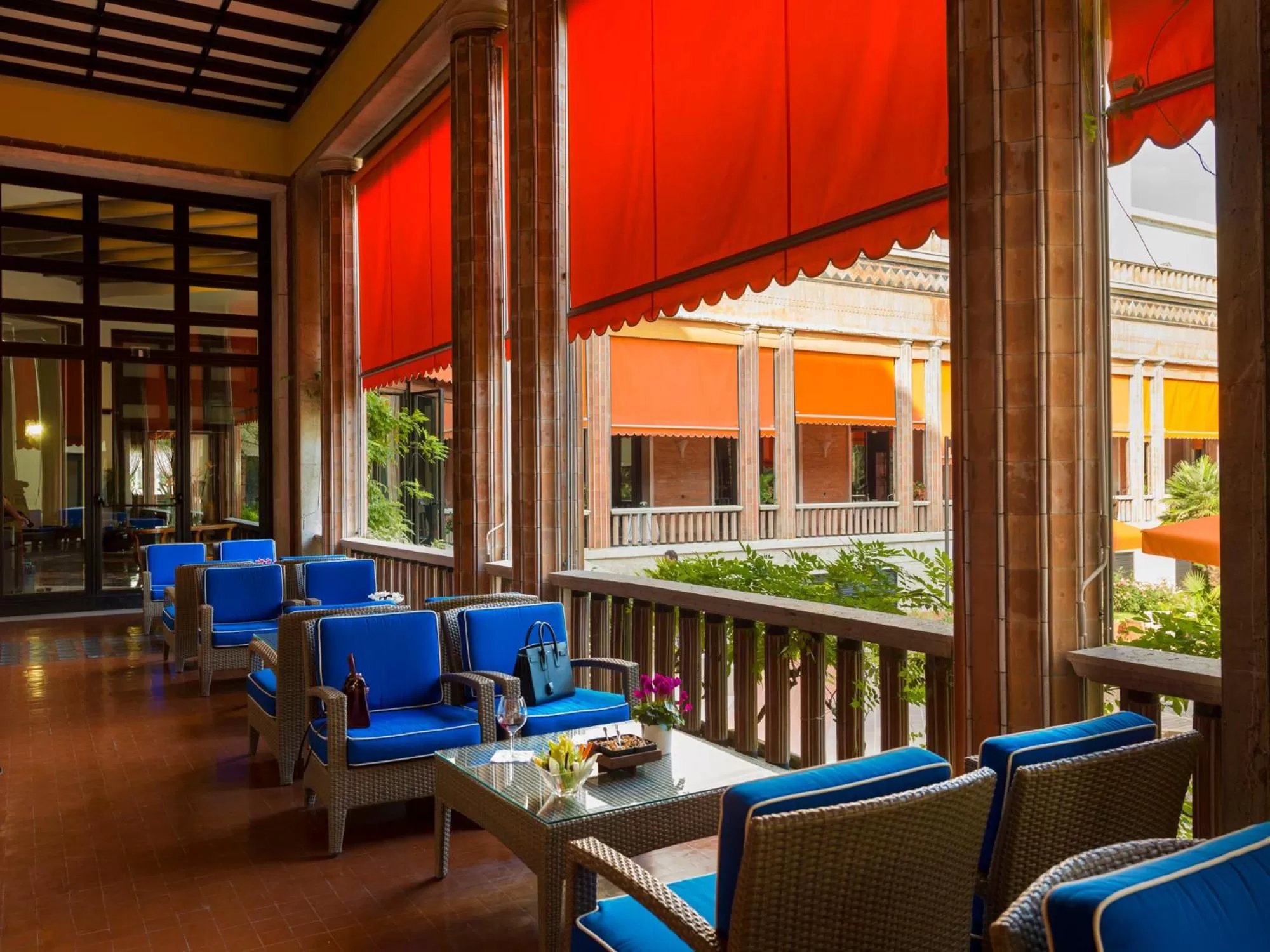 Balcony/Terrace in Grand Hotel Castrocaro Longlife Formula