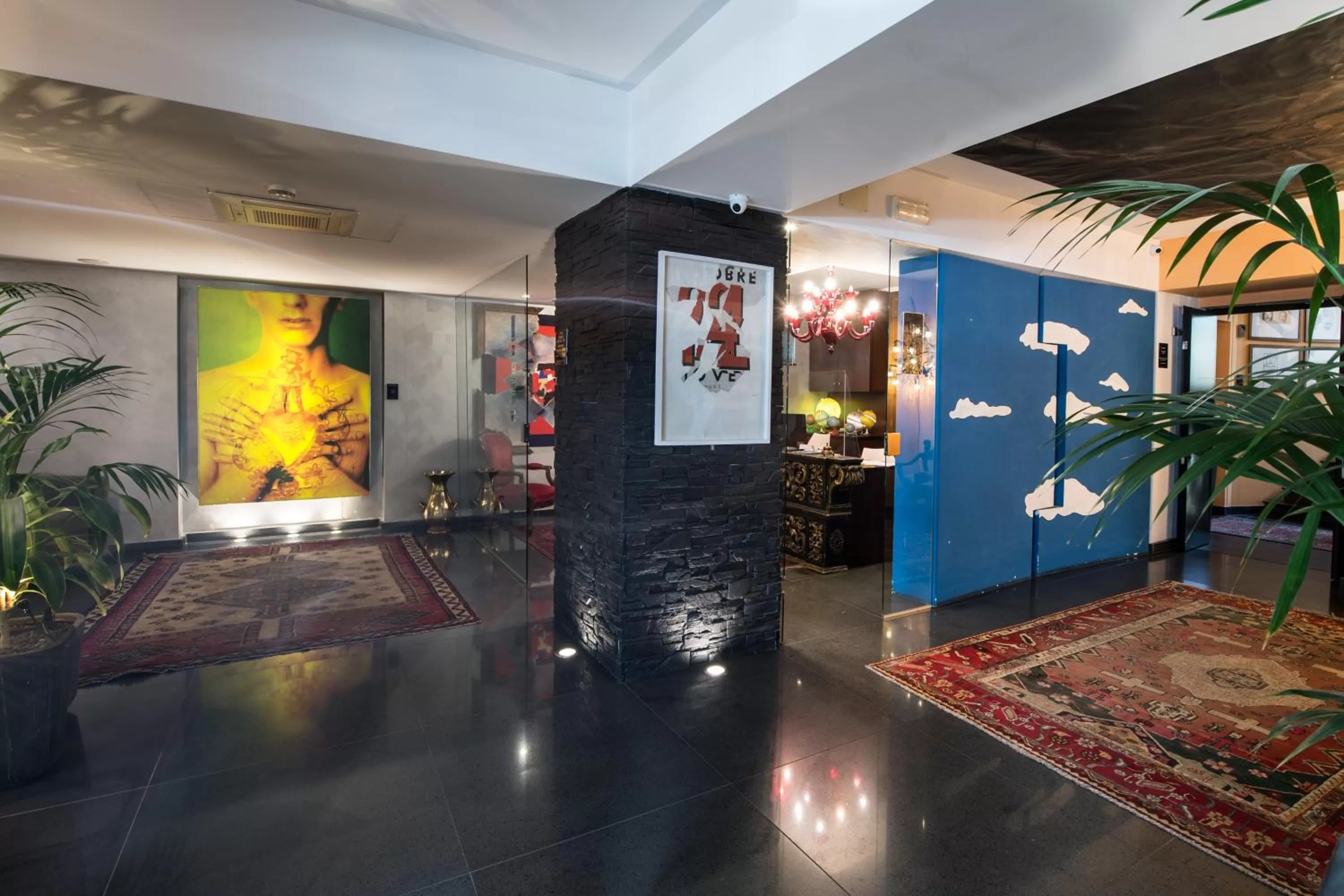 Lobby or reception in Residence Acqua del Conte