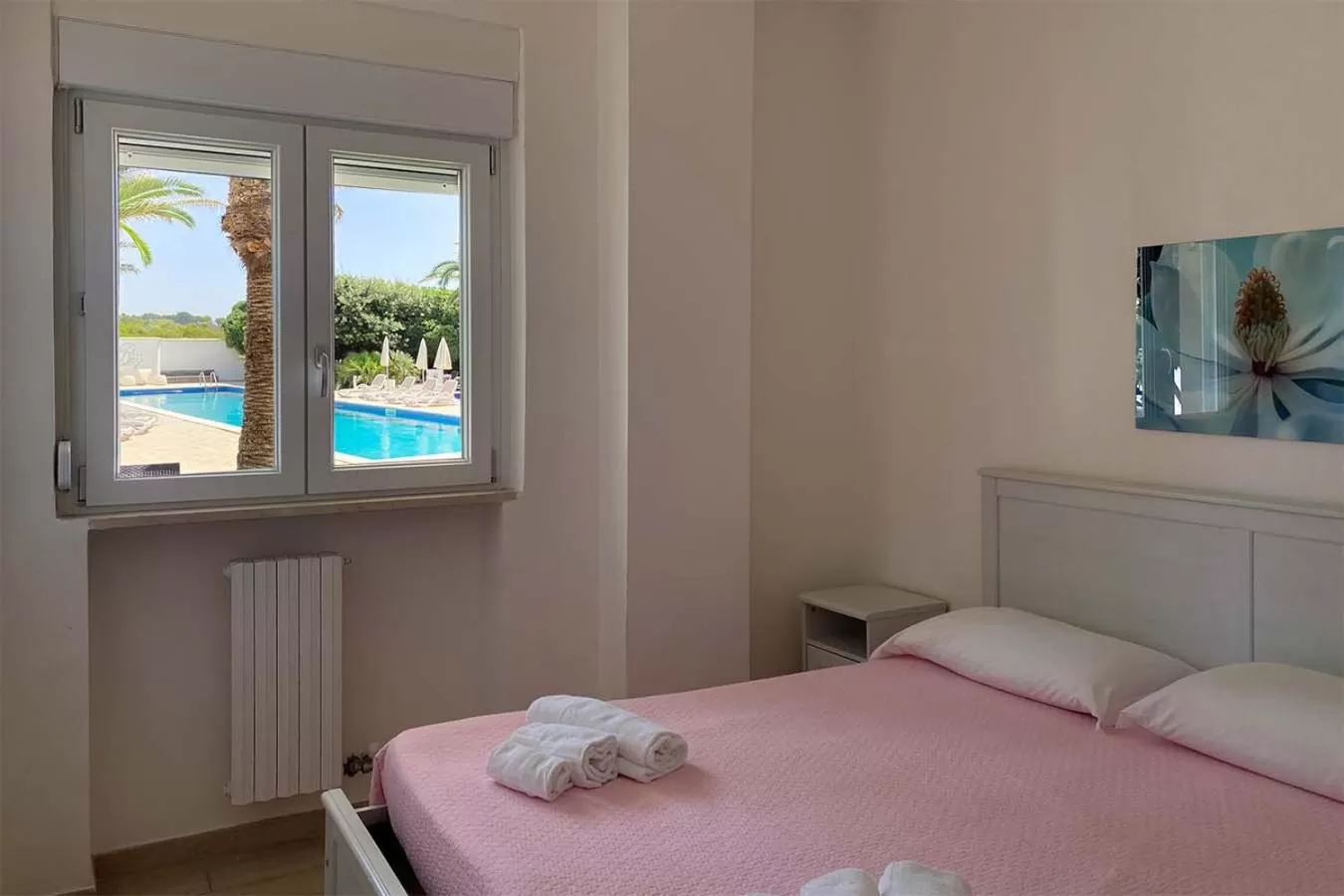 View (from property/room), Bed in BlueBay Residence Resort