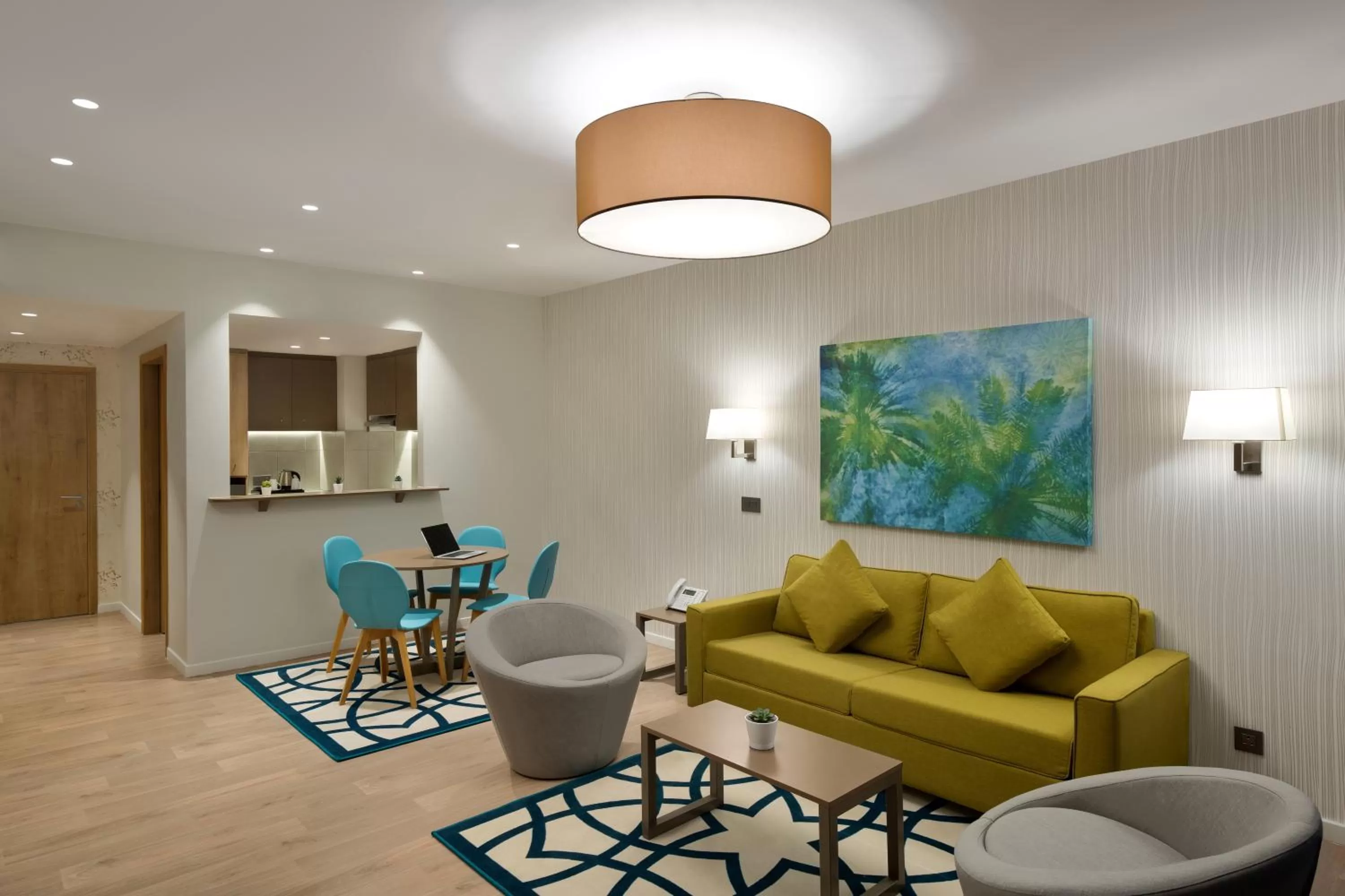 Living room in Adagio Jeddah City Center