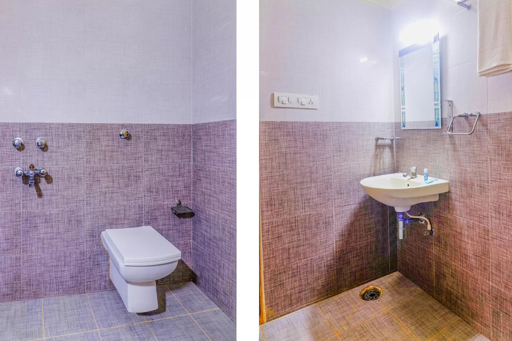 Bathroom in FabHotel Keerthi's Anupama - Nr Indira Gandhi Stadium