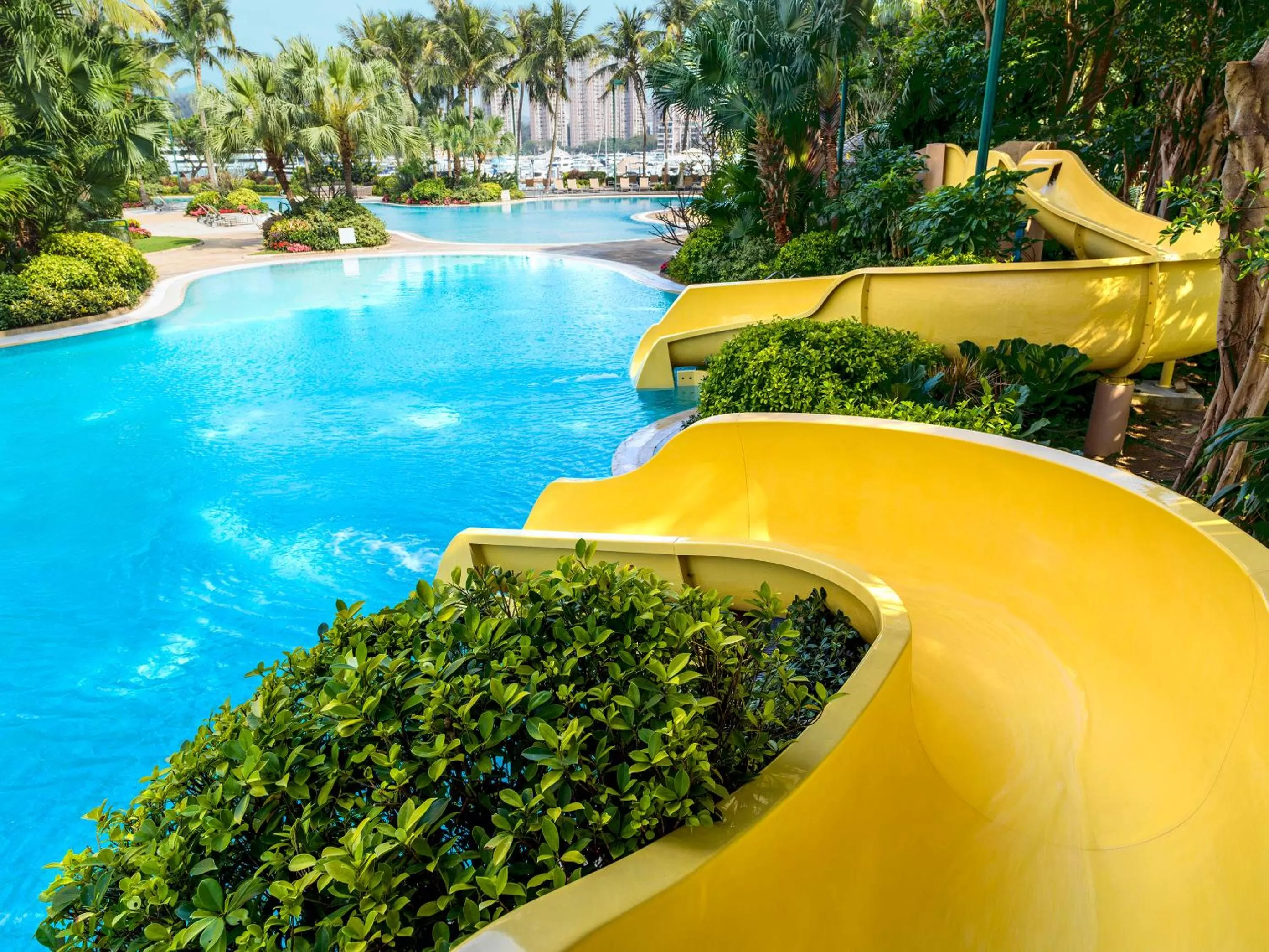 Swimming pool in Hong Kong Gold Coast Hotel