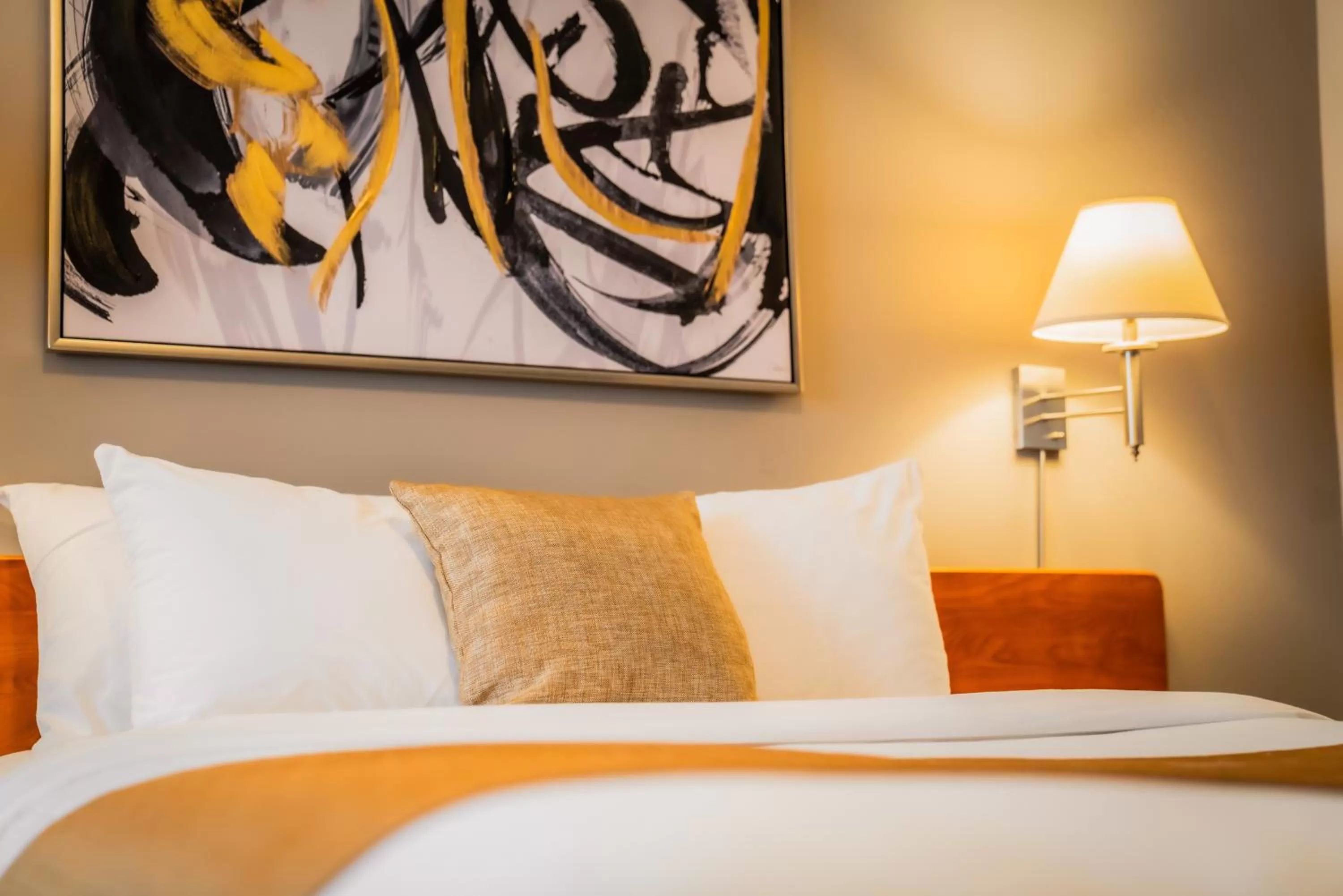 Bed in Hôtel Le Voyageur