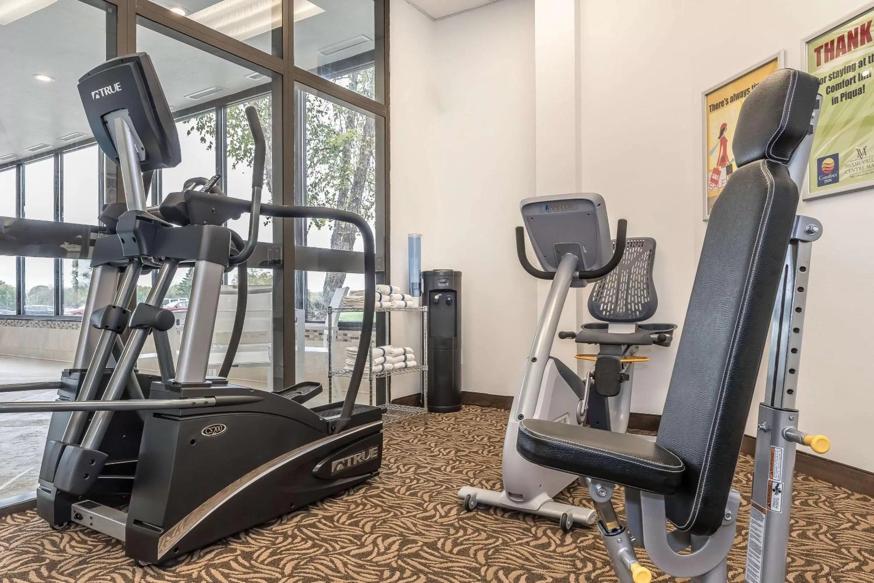 Fitness centre/facilities in Comfort Inn & Suites Piqua-Near Troy-I75
