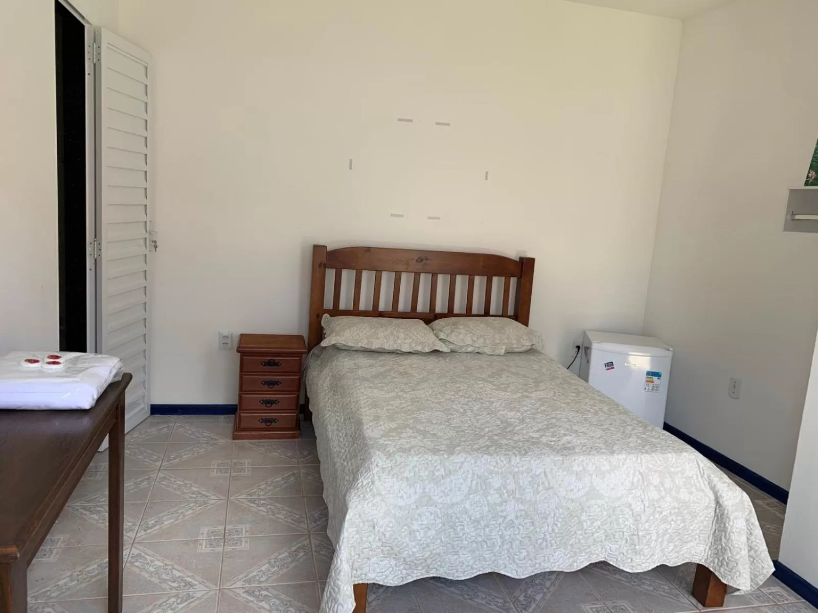 Bed in Pousada Fazendinha Unamar