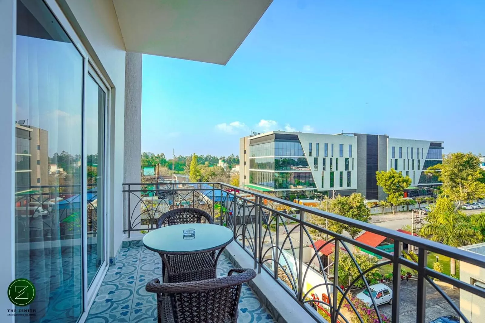 View (from property/room), Balcony/Terrace in The Zenith - A boutique hotel by Hot Millions