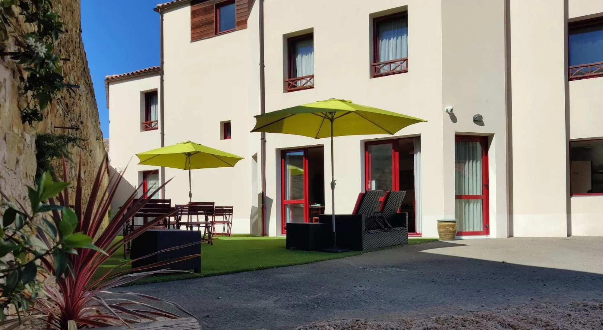 Garden in Hotel La Bosselle