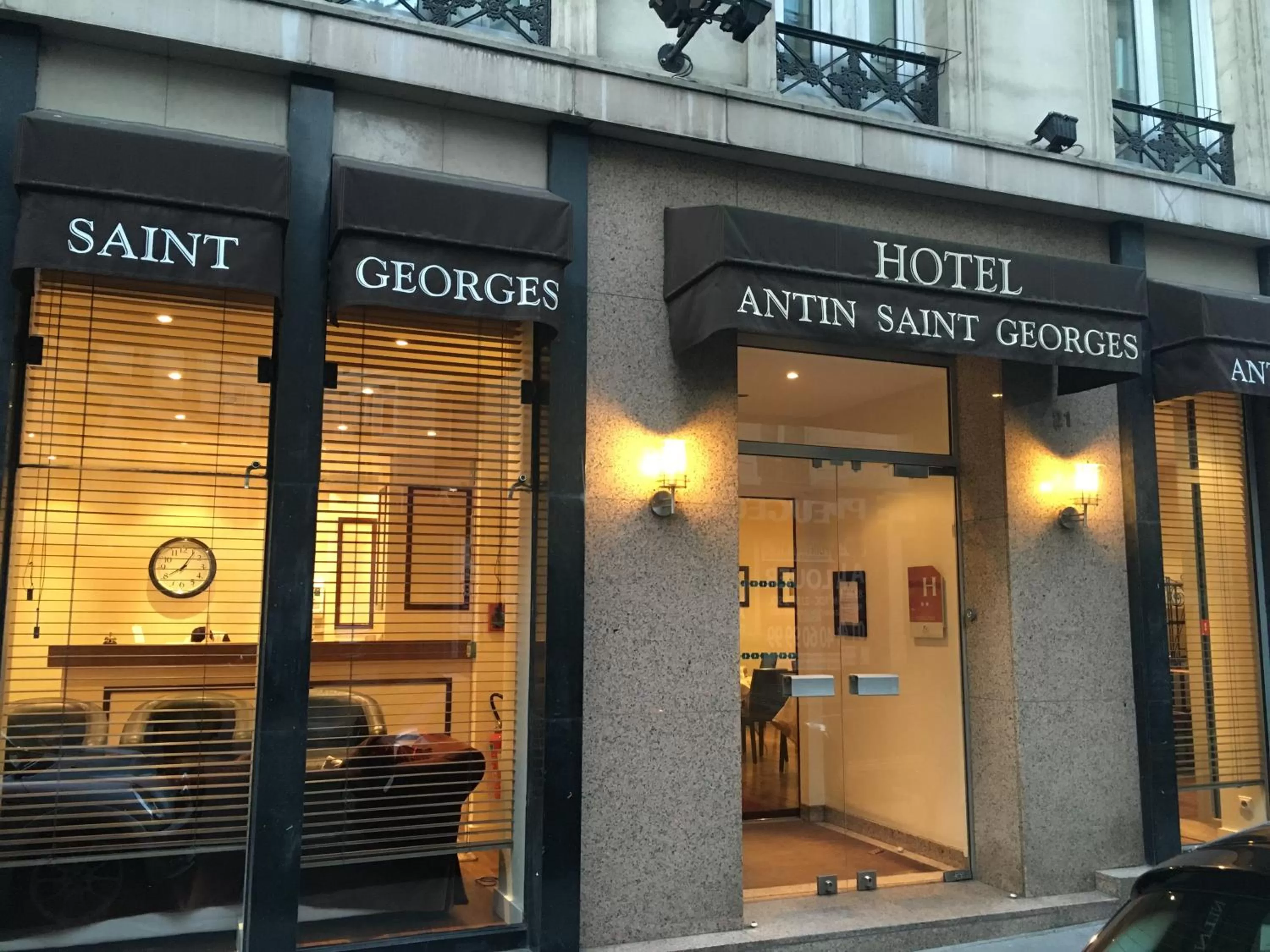Facade/entrance in Hotel Antin St Georges