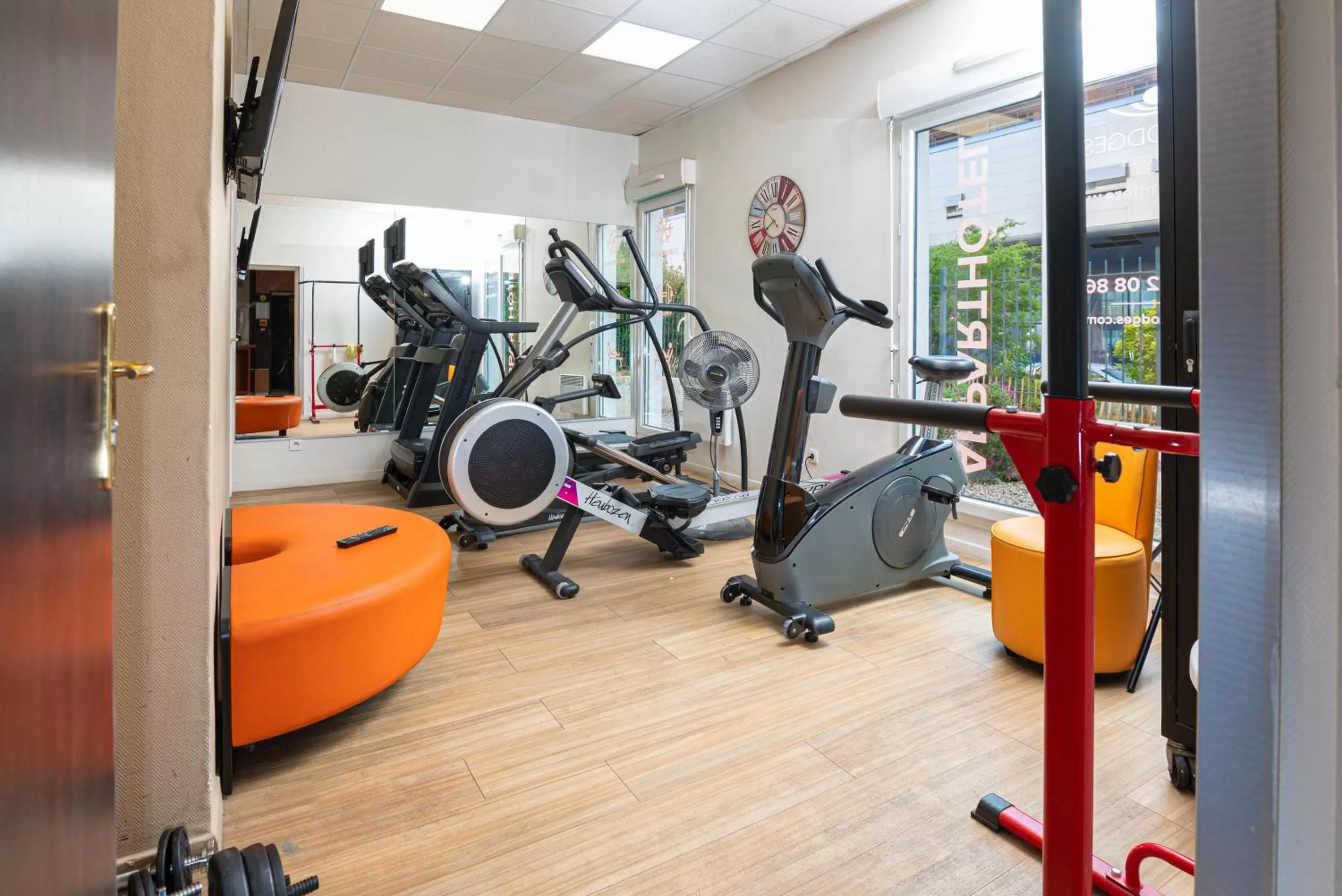 Fitness centre/facilities in Apparthotel Privilodges Lyon Lumière