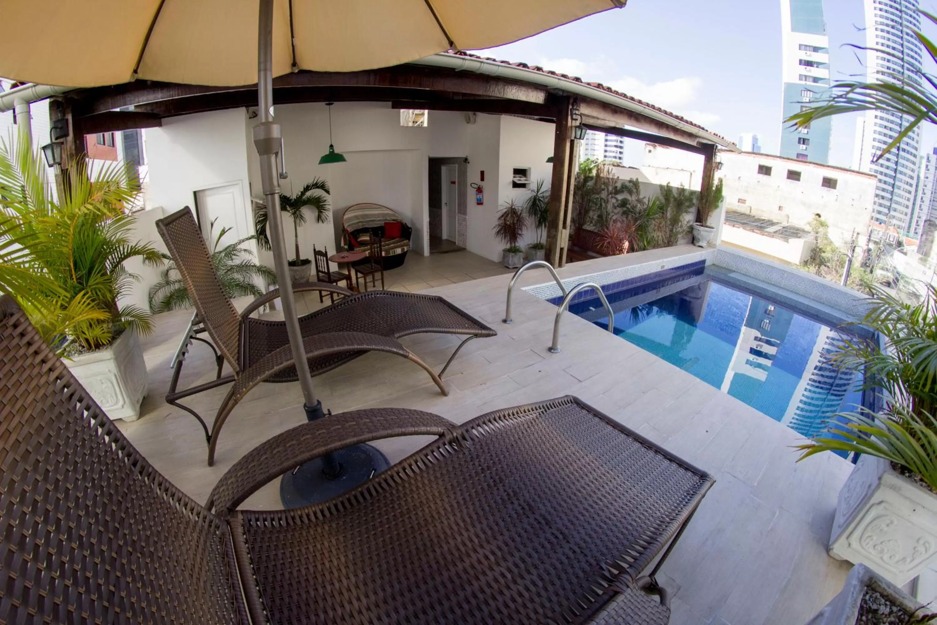 Swimming pool in Vivaz Boutique Hotel