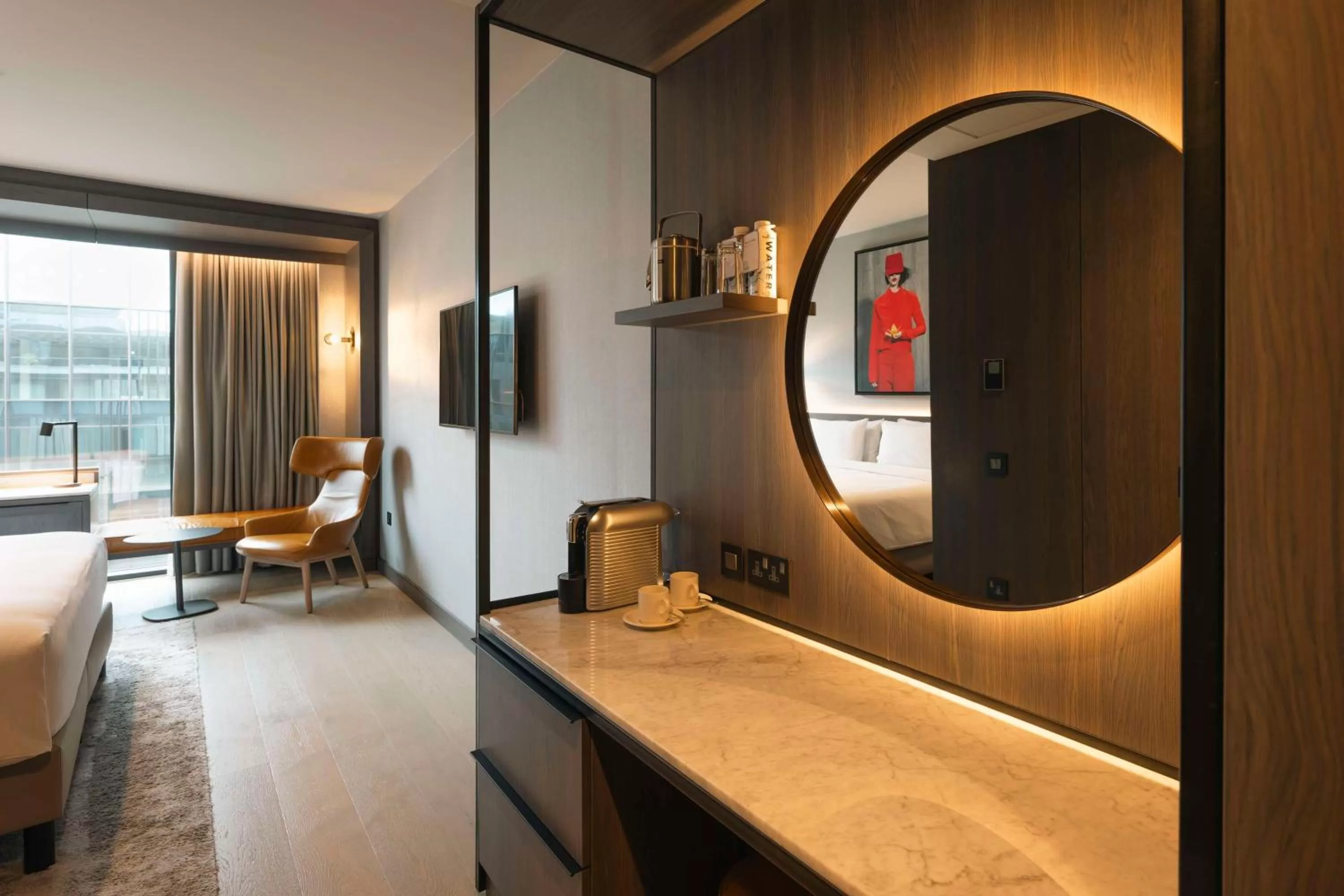 Bed in Radisson Blu Royal Hotel Dublin