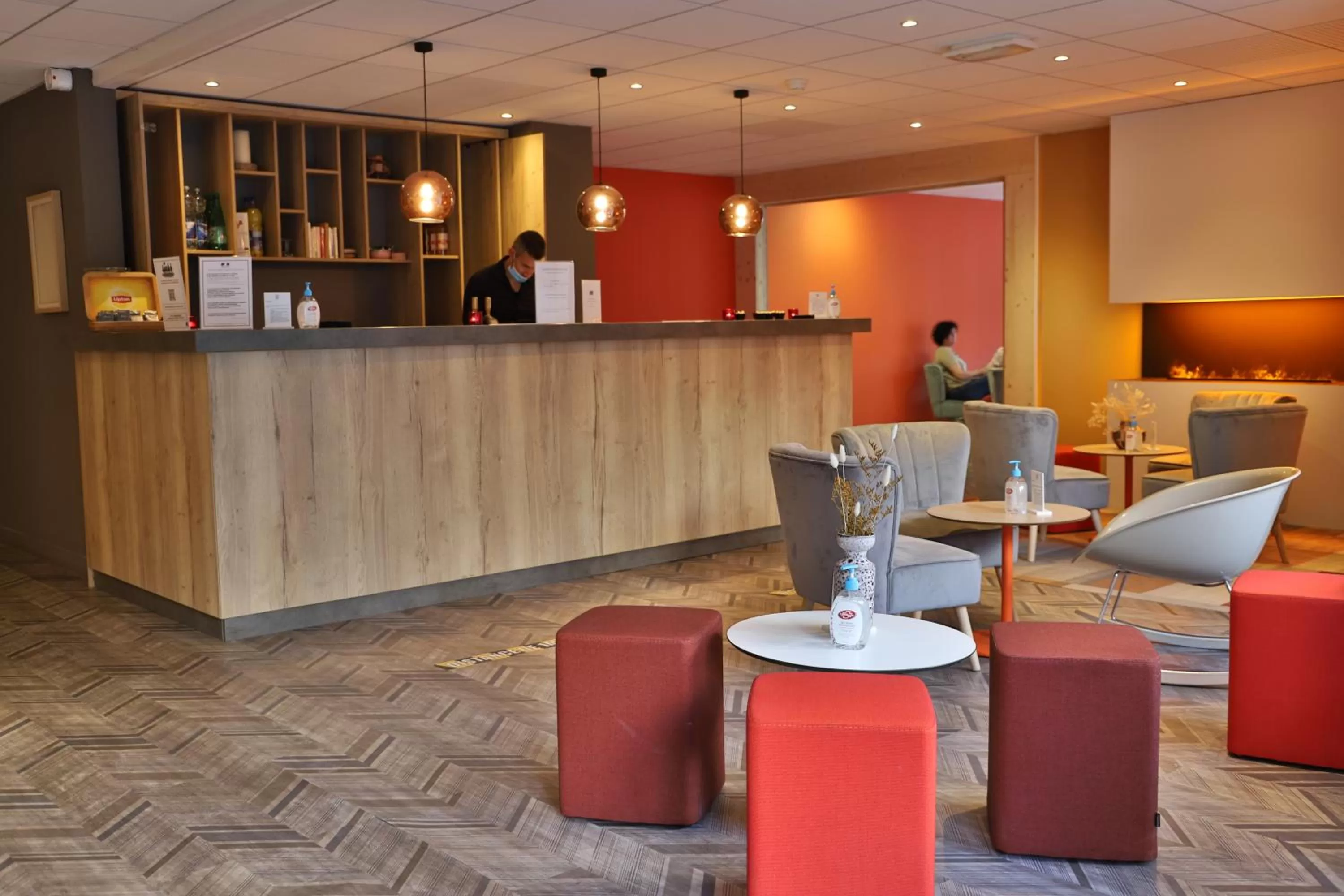 Lobby or reception in SOWELL HOTELS Mont Blanc et SPA