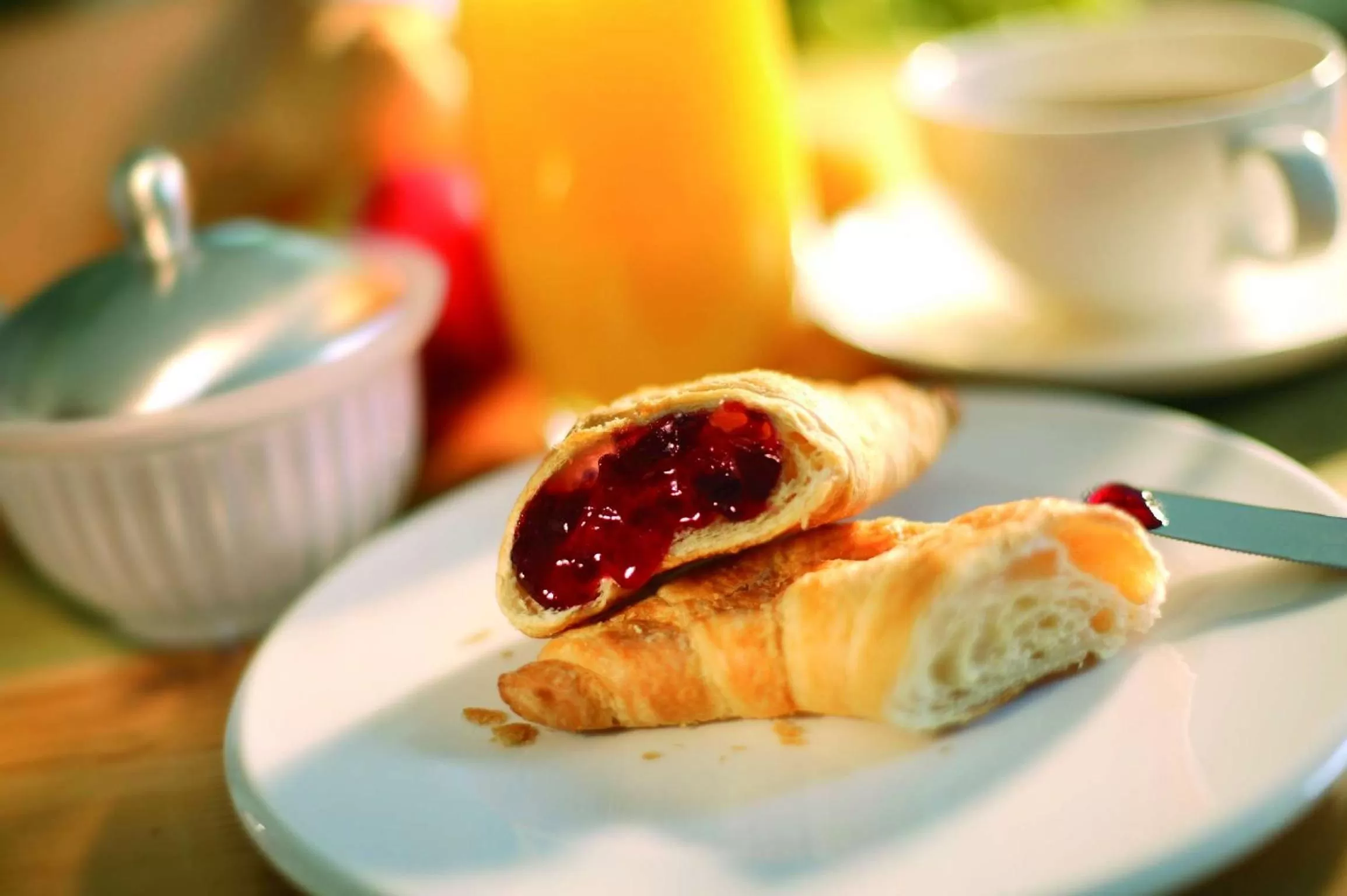 Continental breakfast in Maritim Hotel Ulm