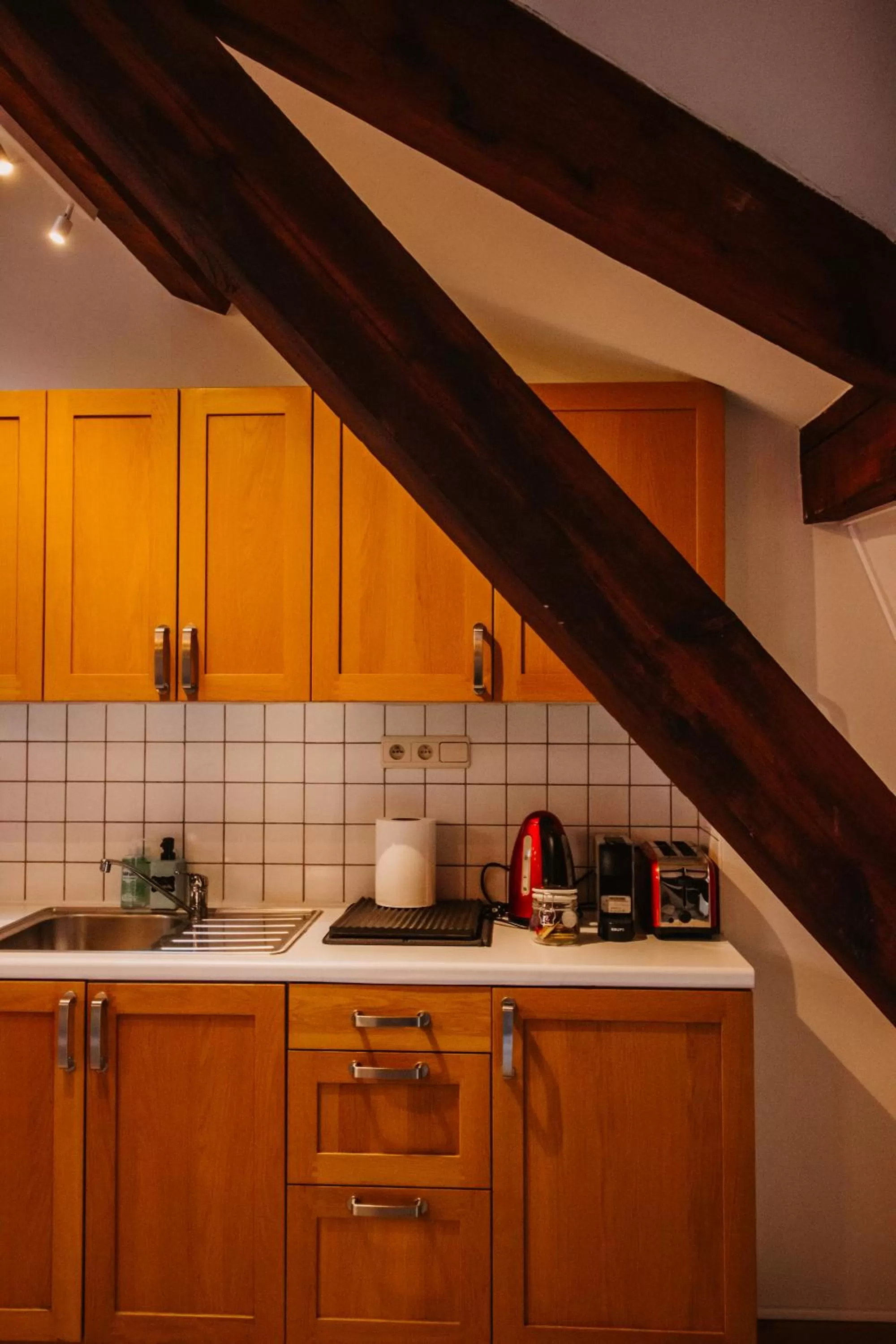 Kitchen or kitchenette in Super central in Brussels