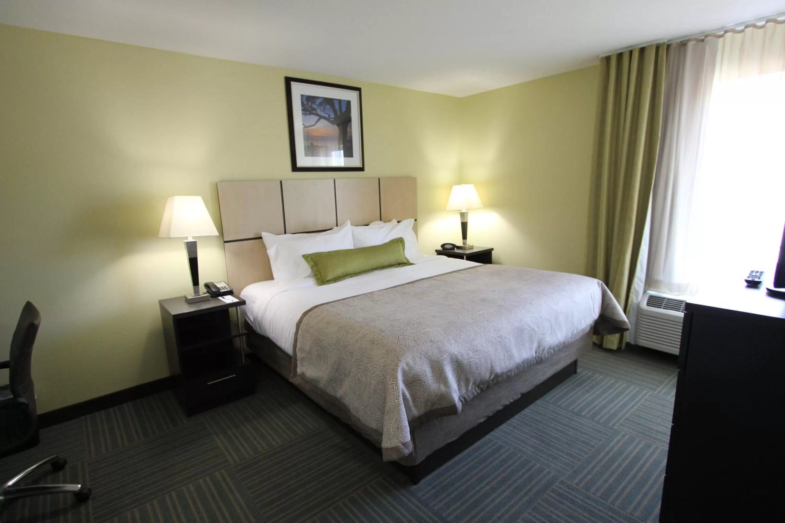Photo of the whole room, Bed in Candlewood Suites Greenville by IHG