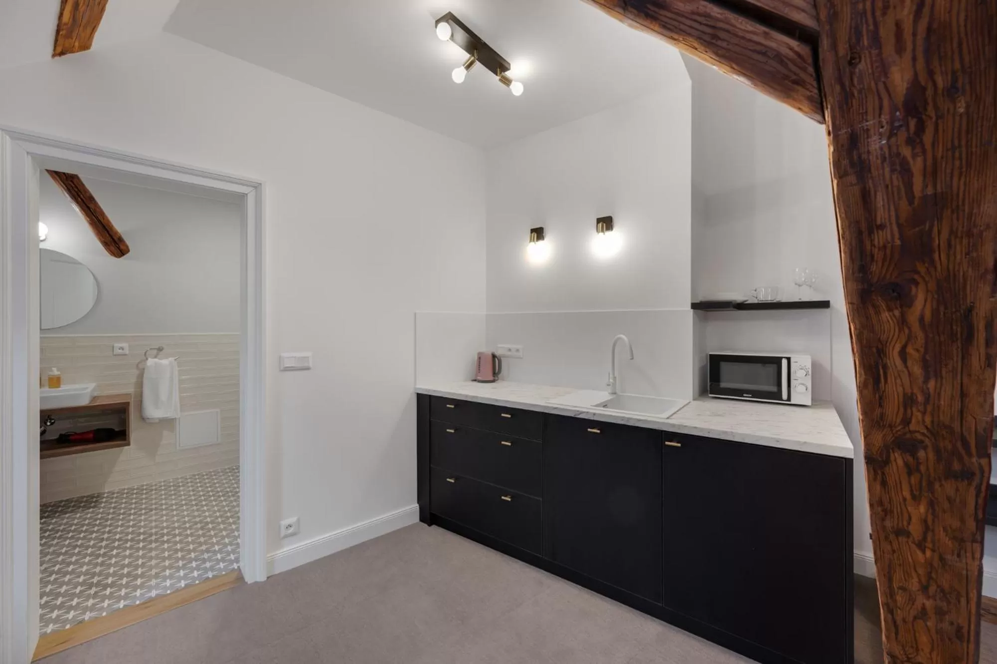 Kitchen or kitchenette in Palace Apartments