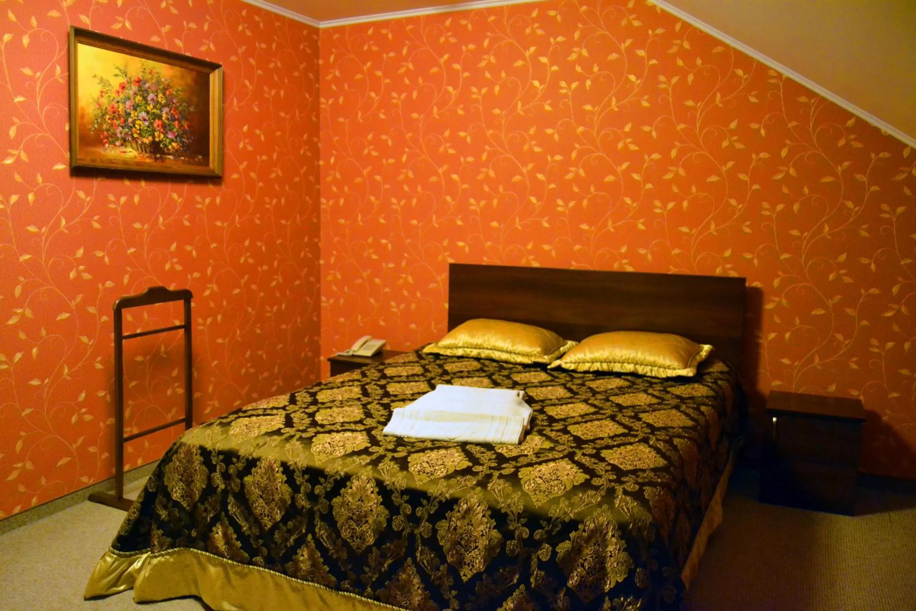 Bed in Hotel Korona