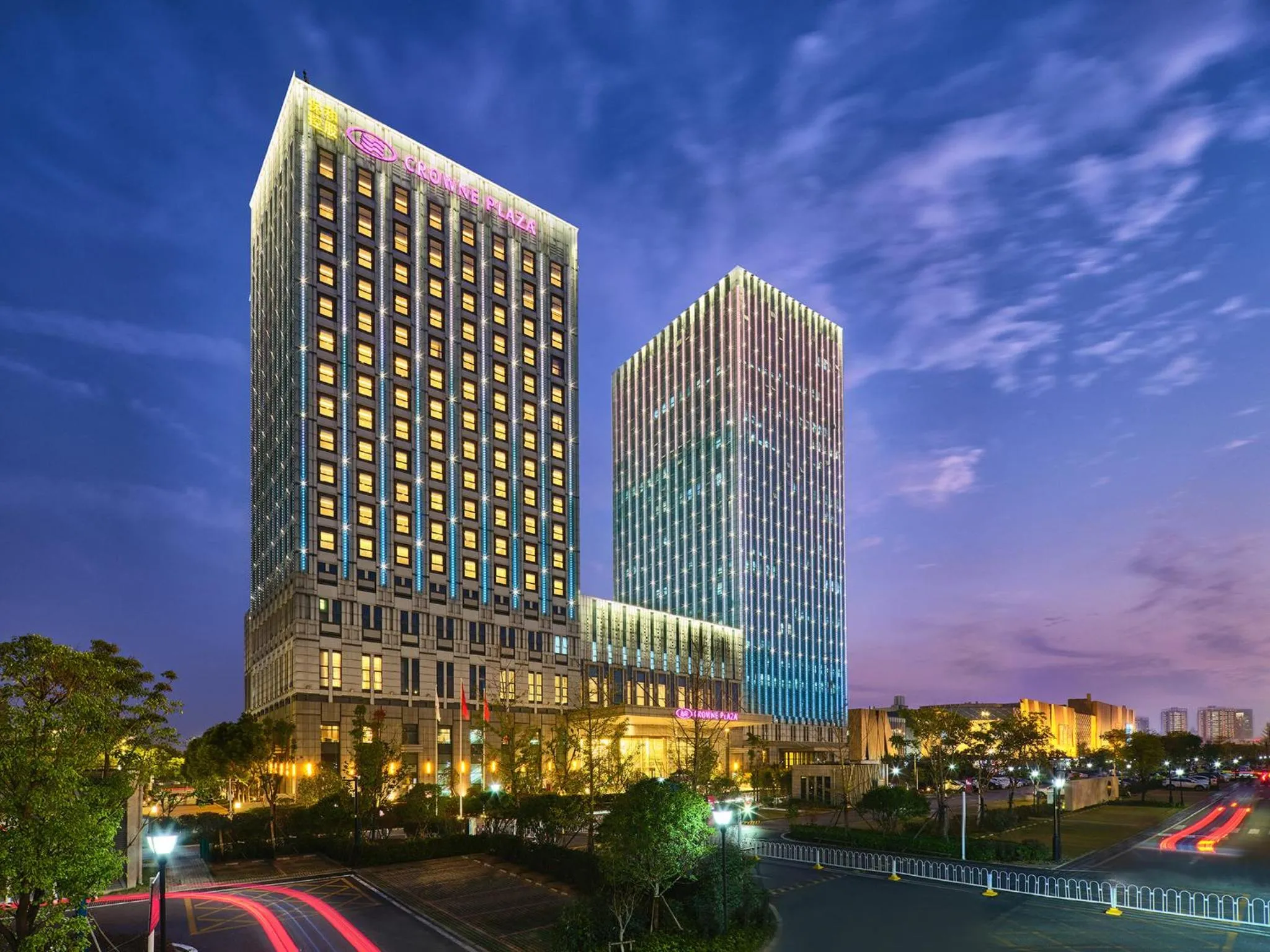 Property building in Crowne Plaza Wuhan Development Zone by IHG