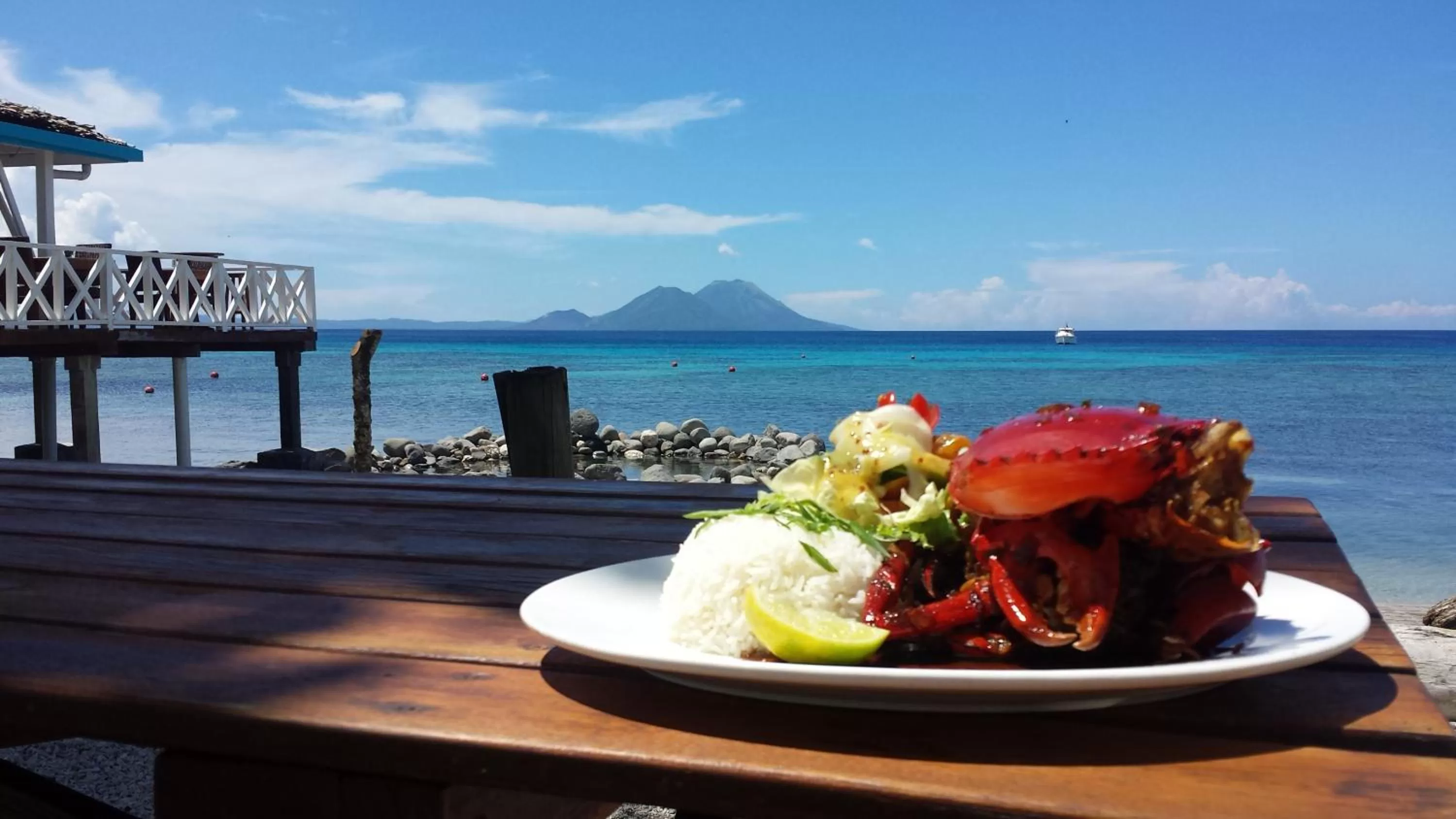 Food close-up in Rapopo Plantation Resort
