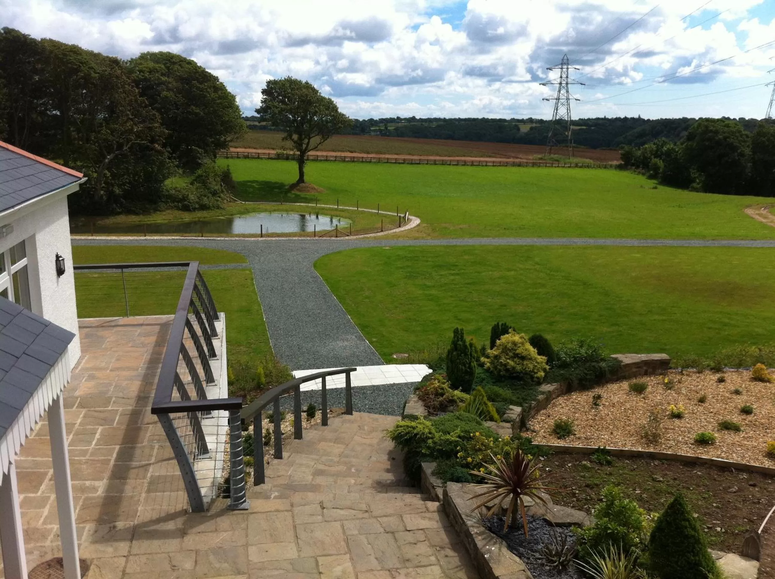 Garden in Beggars Reach Hotel