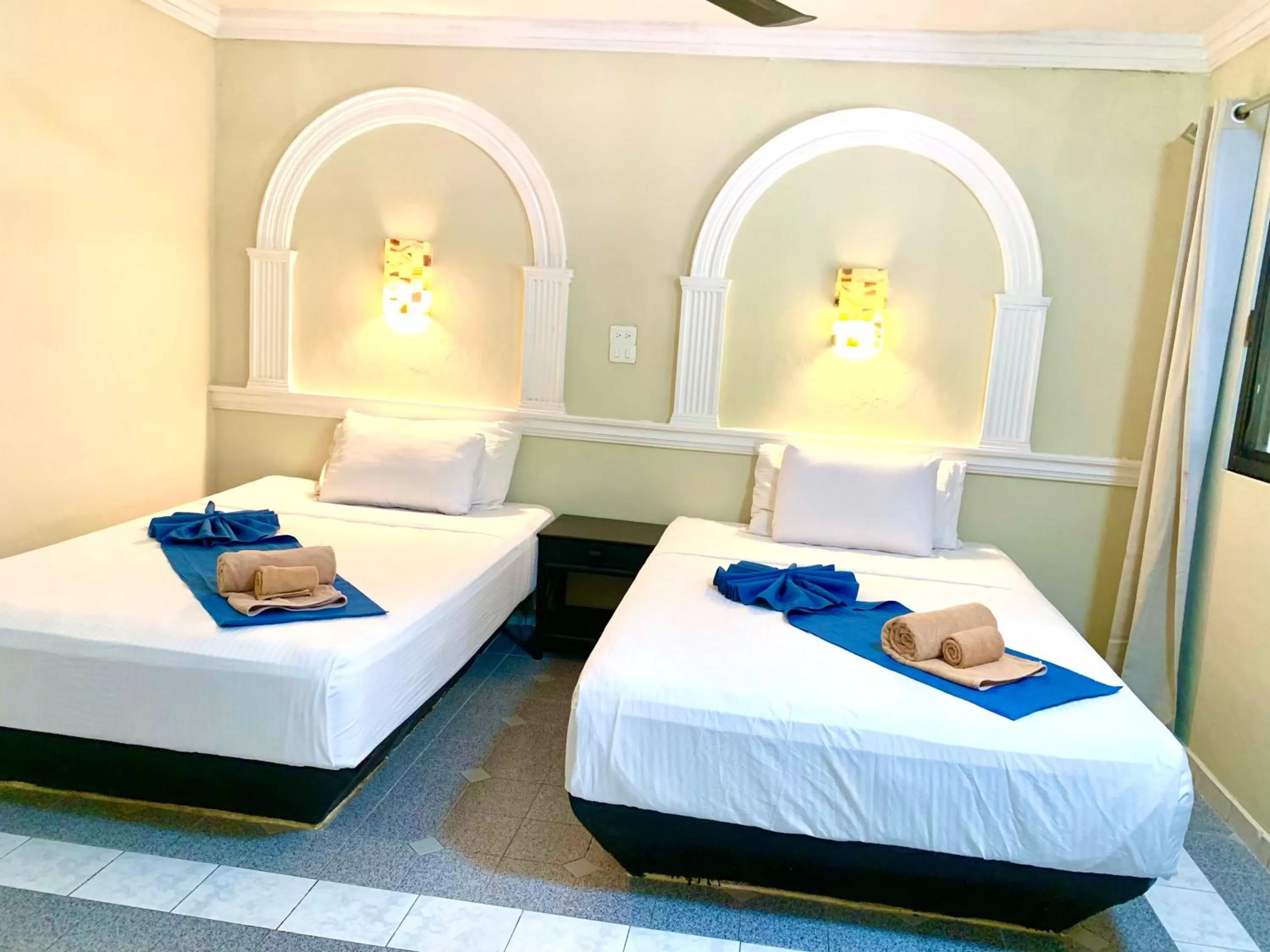 Bed in Hotel Green River