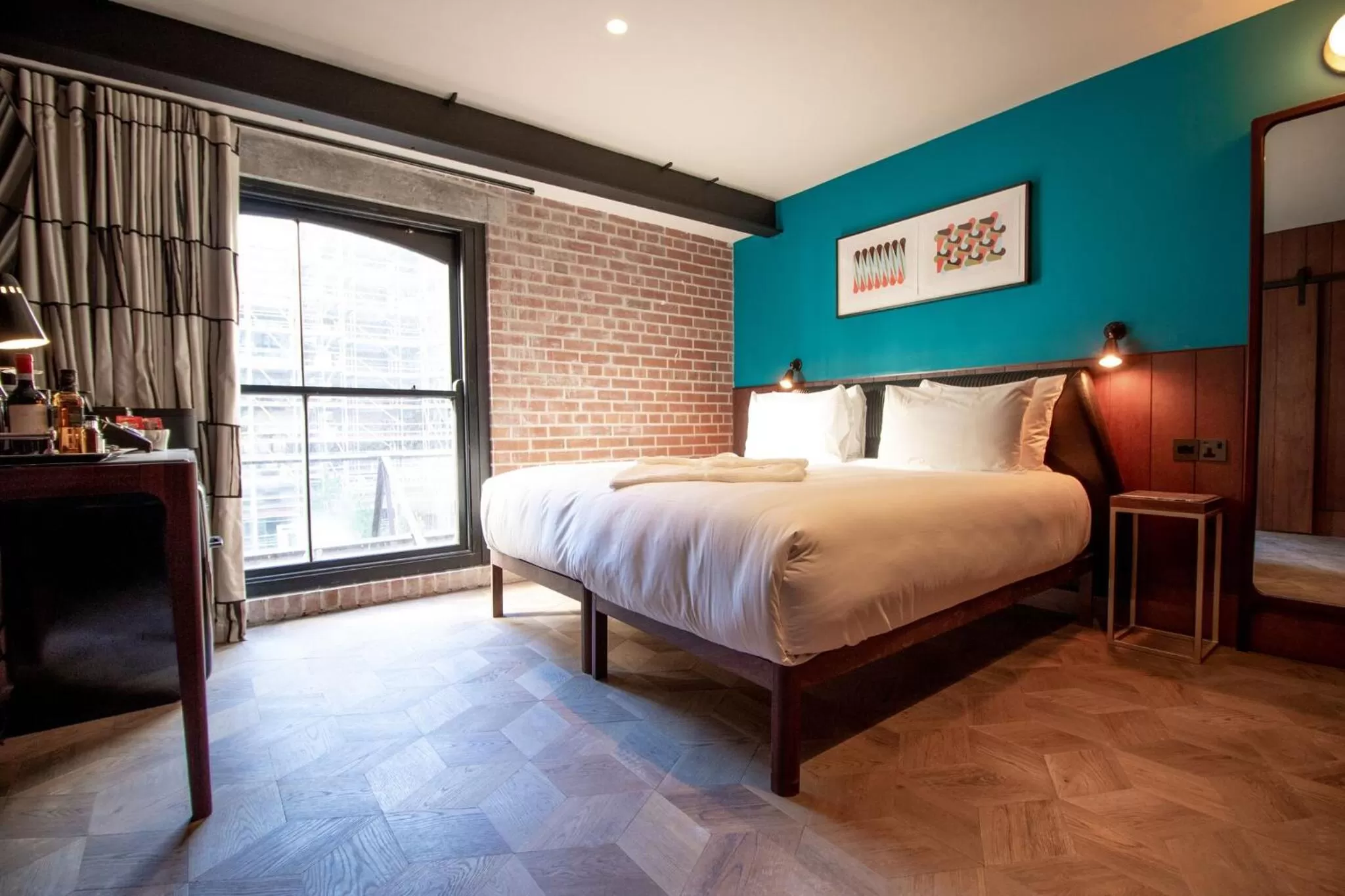 Photo of the whole room, Bed in The Mayson