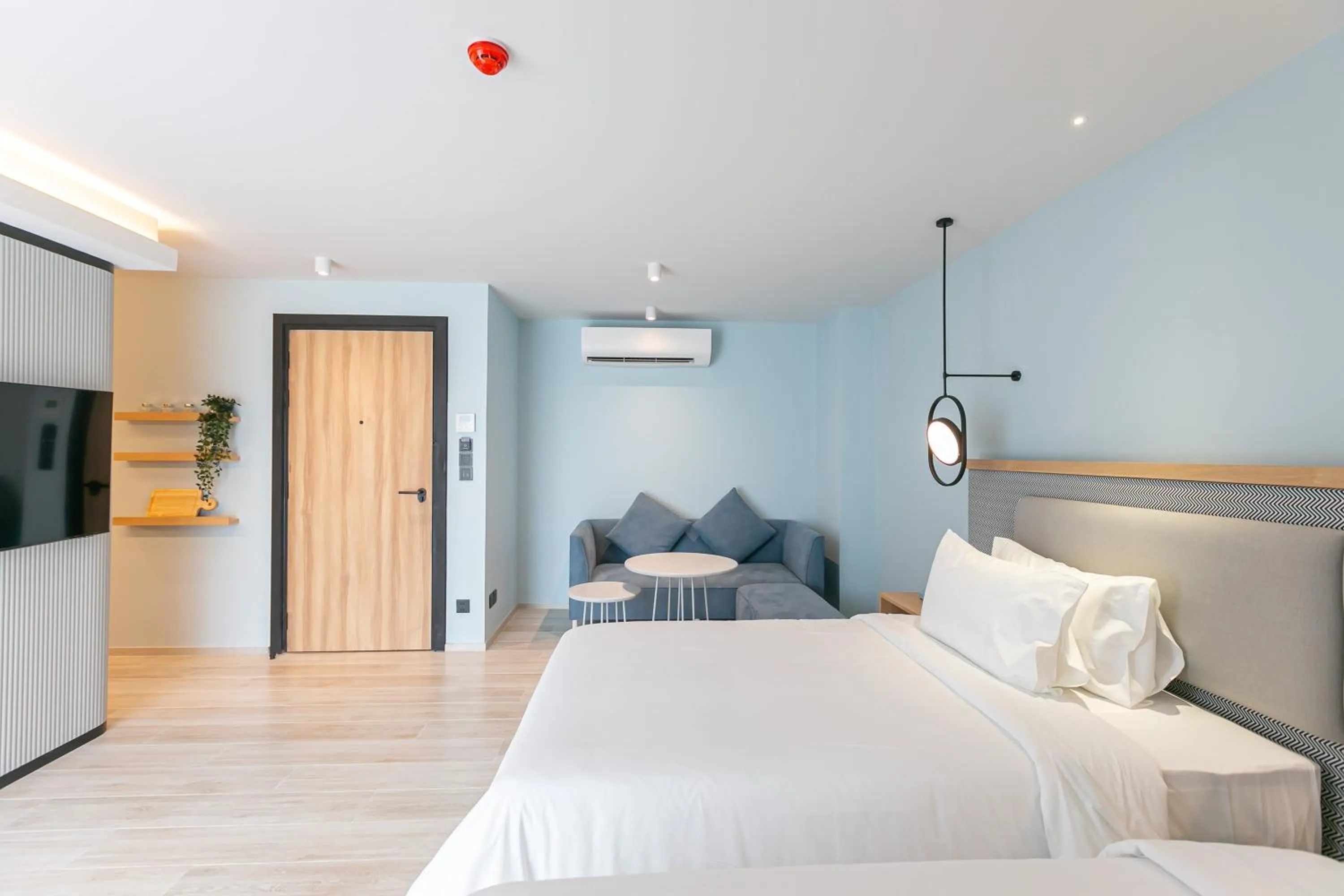 Bed in The SACHA Apart-Hotel Thonglor