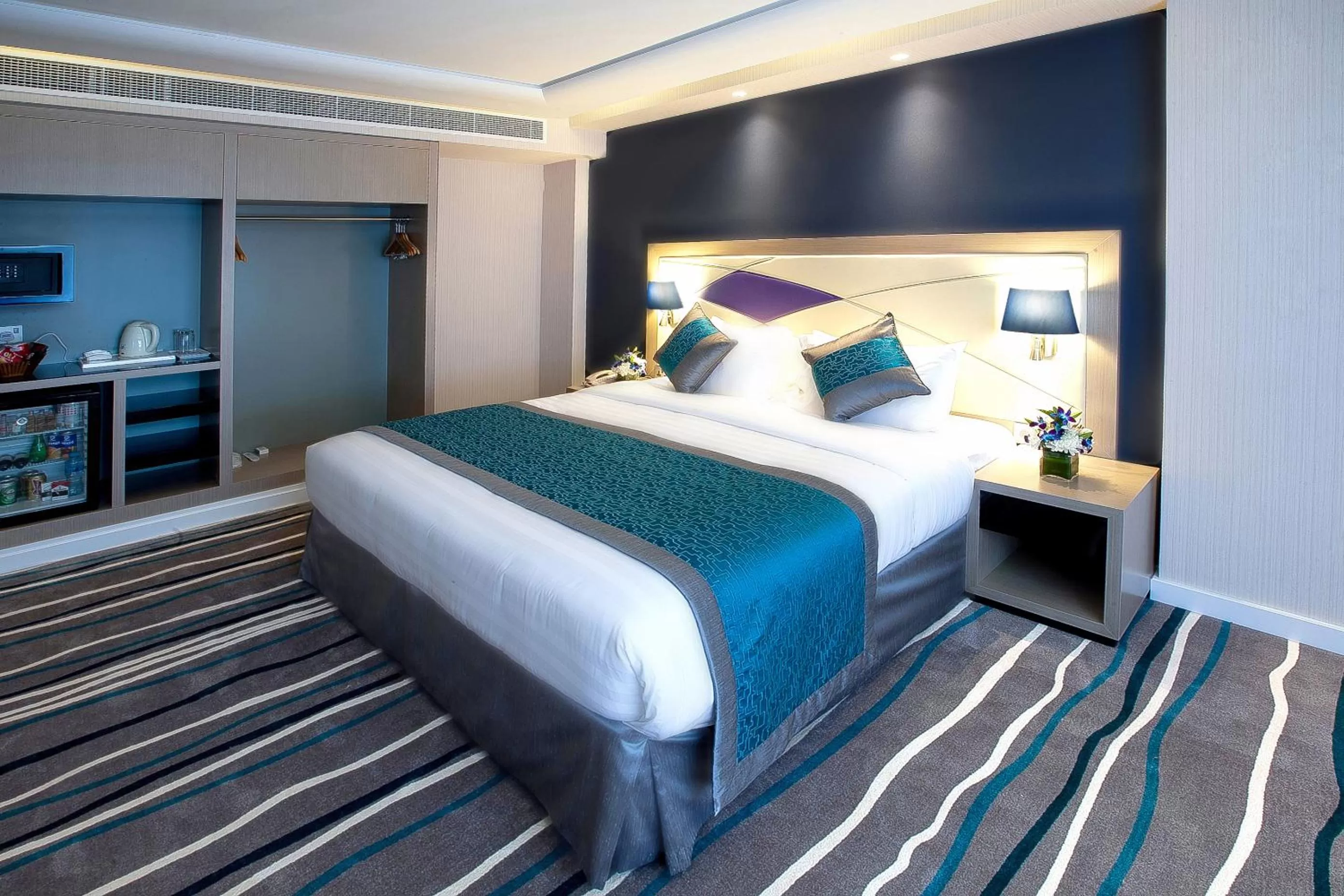 Bed in Al Sarab Hotel