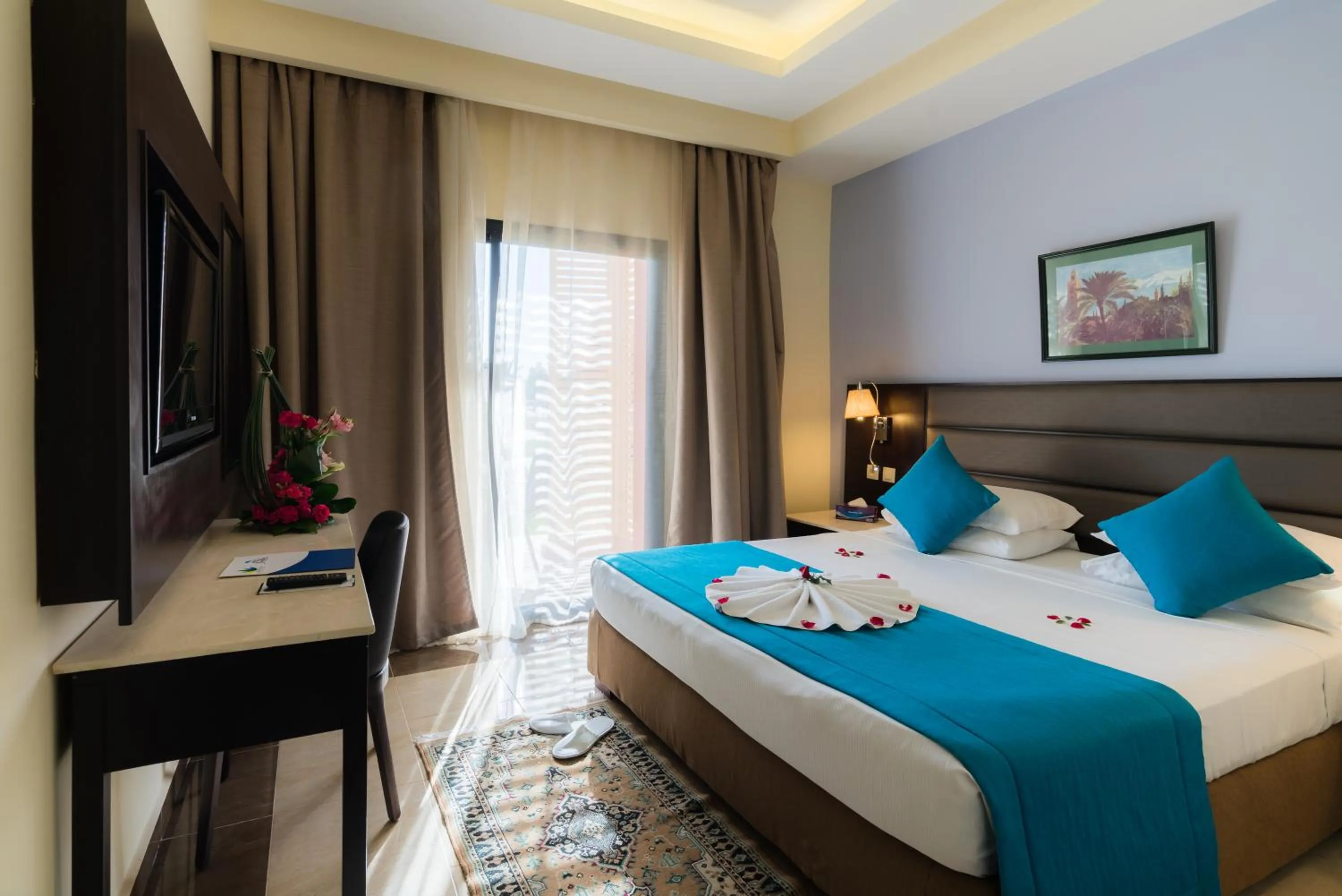 Bed in Pickalbatros Aqua Fun Club All Inclusive