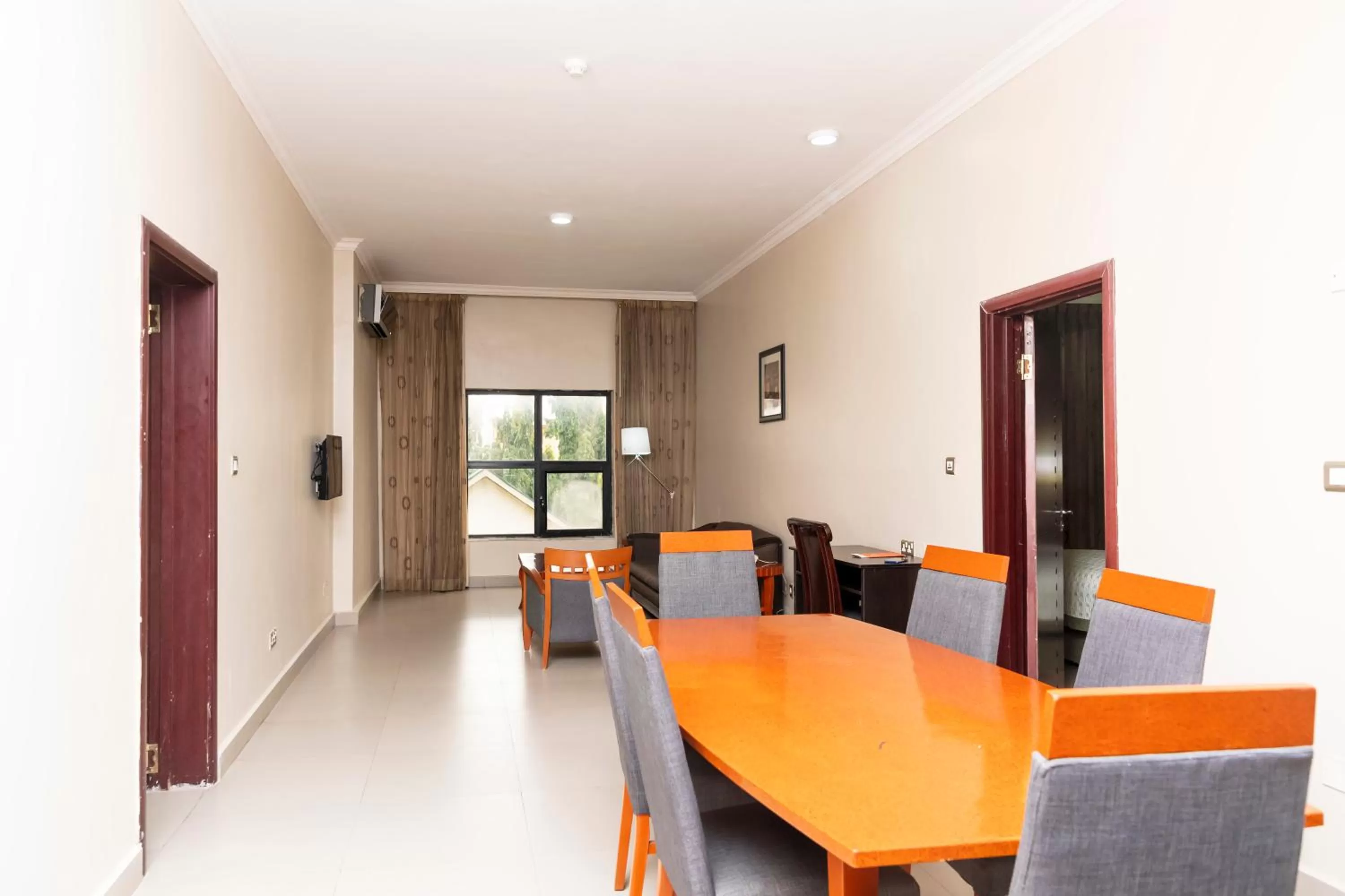 Dining area in Hawthorn Suites by Wyndham Abuja