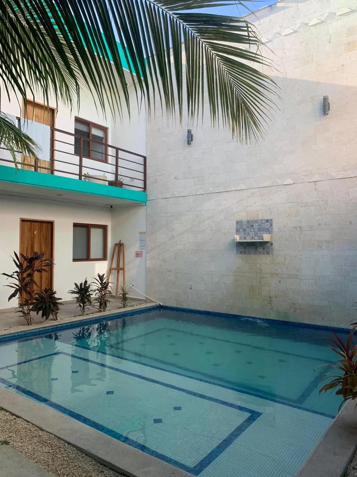 Swimming pool in Los Arcos Hotel - TULUM