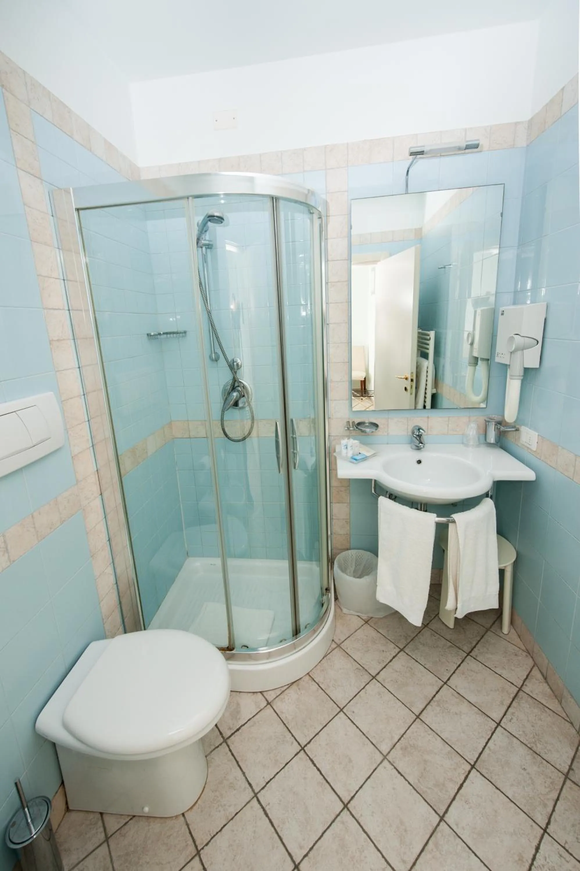 Bathroom in Alba Hotel