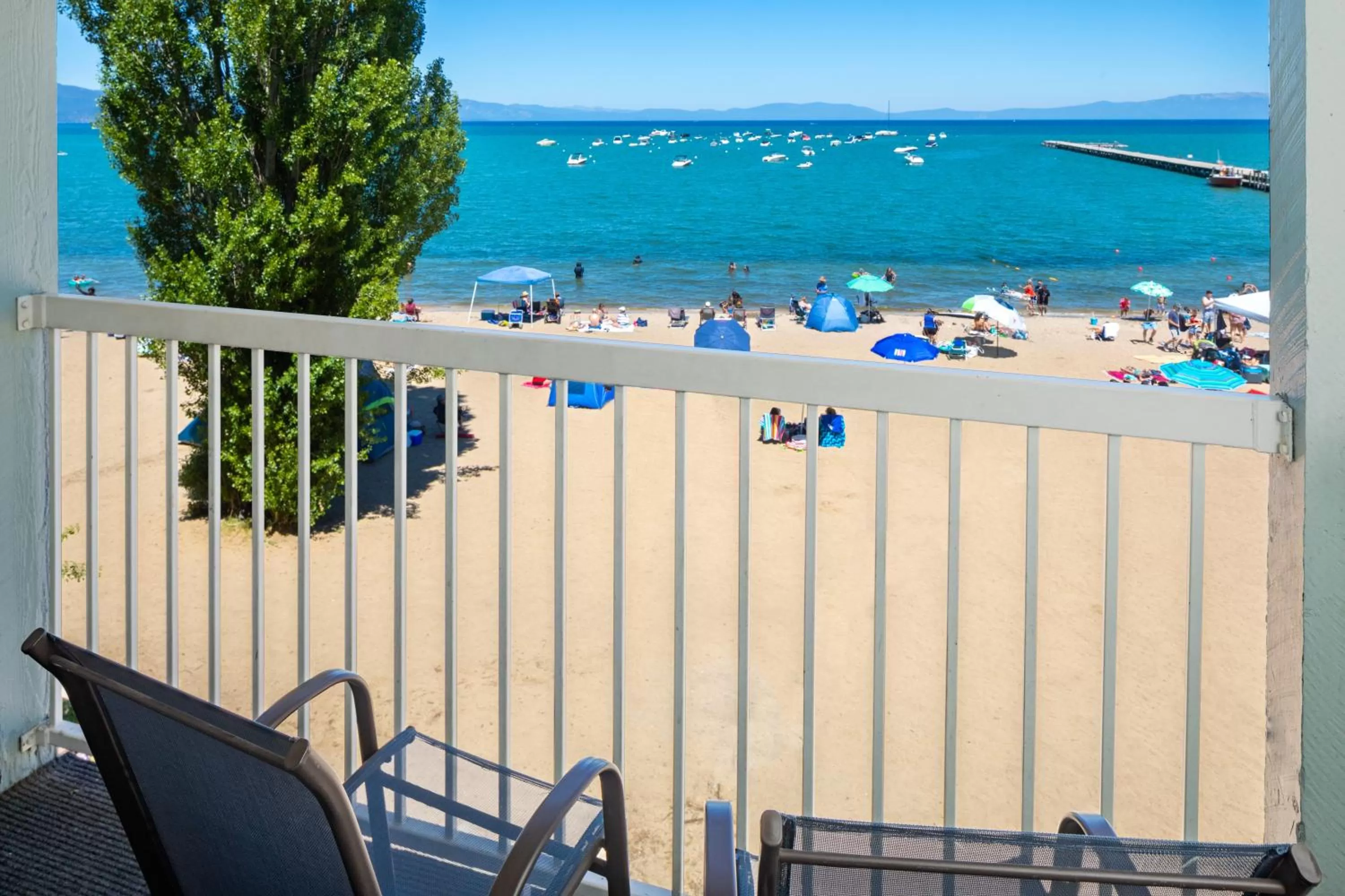 Lake view in Beach Retreat & Lodge at Tahoe