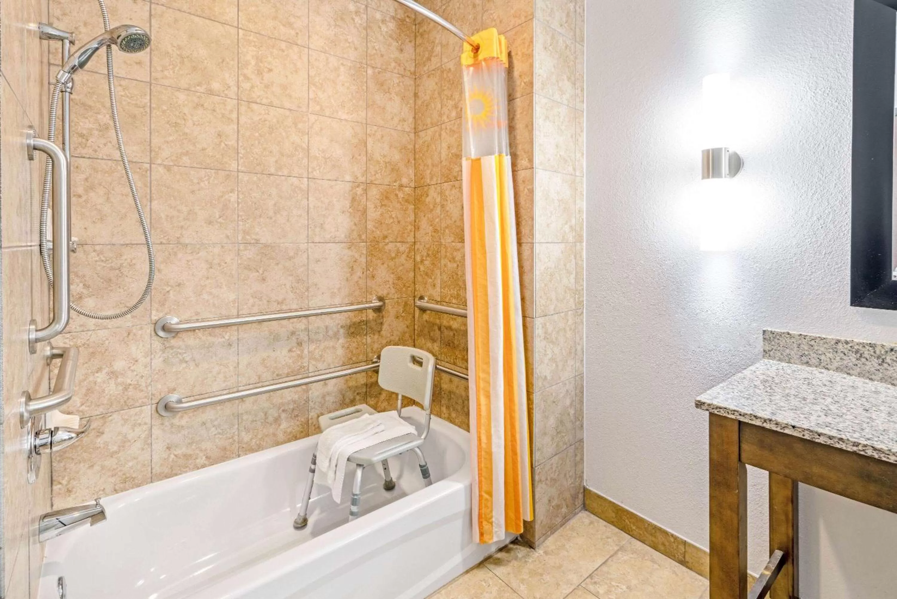 Bathroom in La Quinta by Wyndham Guthrie