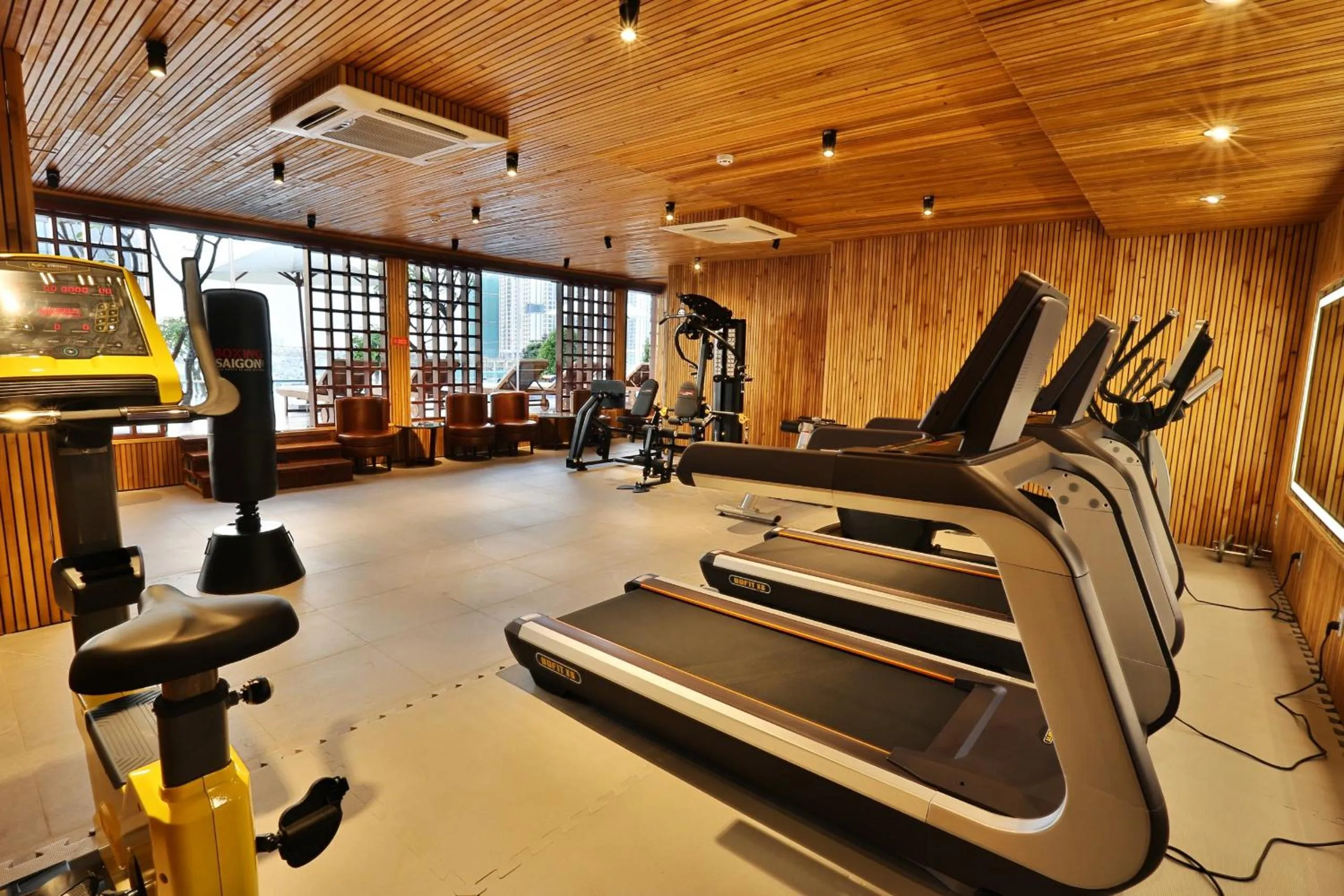 Fitness centre/facilities in Lotus Saigon Hotel