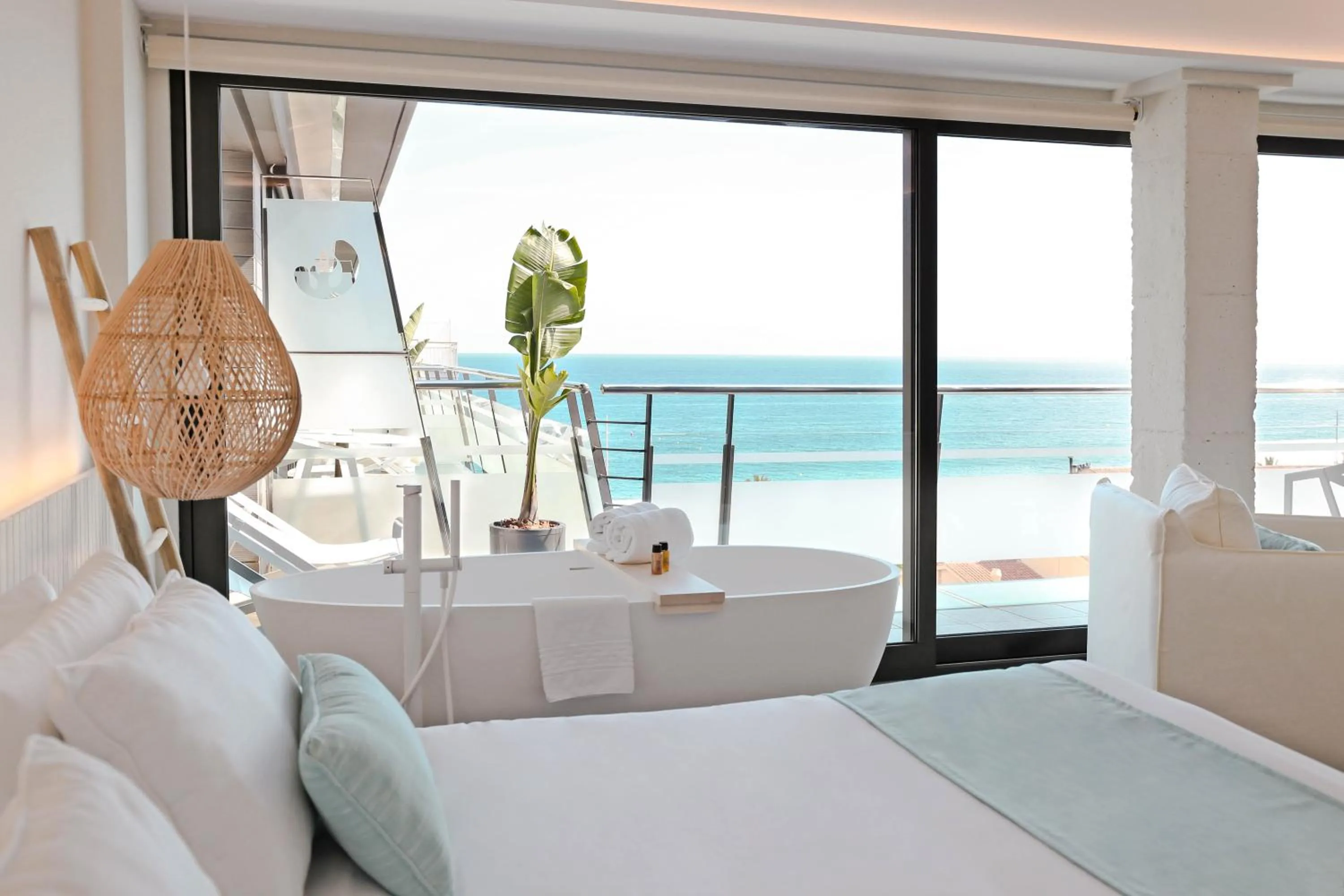 Sea view, Bed in KAKTUS Hotel Kaktus Playa