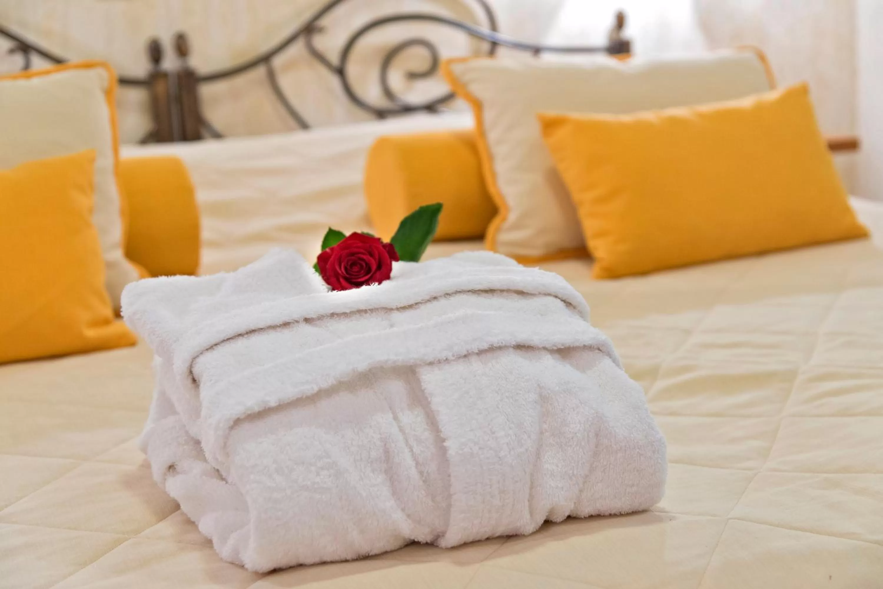 Bed in Ionas Boutique Hotel