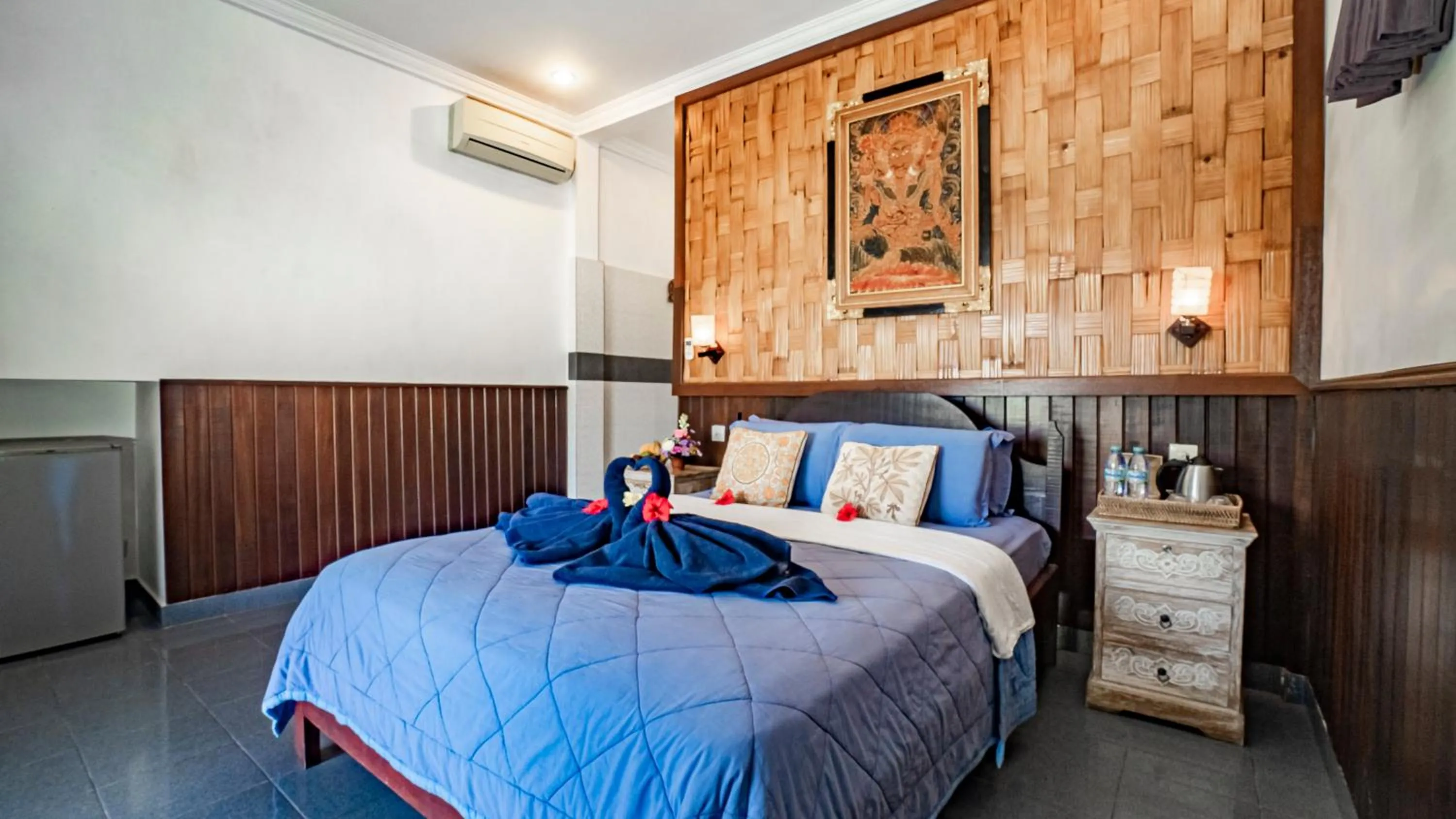 Bed in Kun - Kun Guest House Ubud