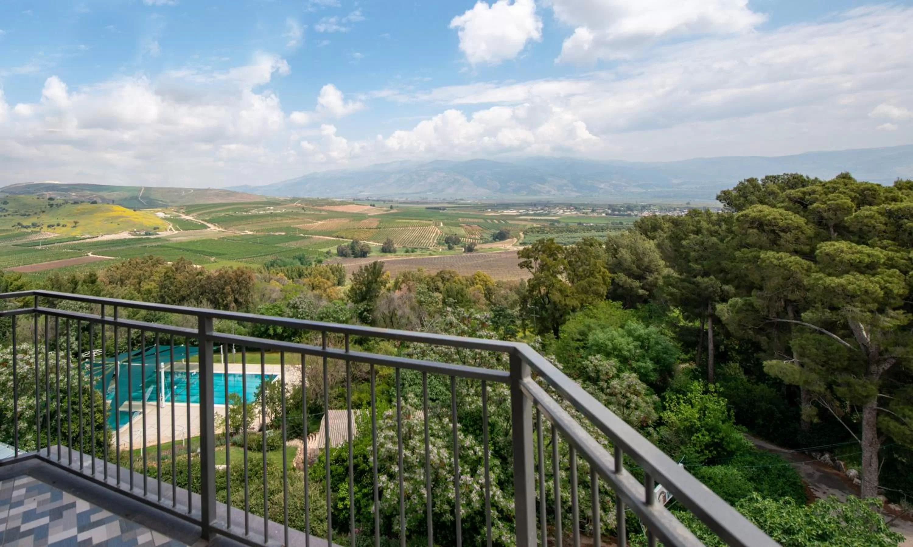 Mountain view in Kfar Giladi Hotel