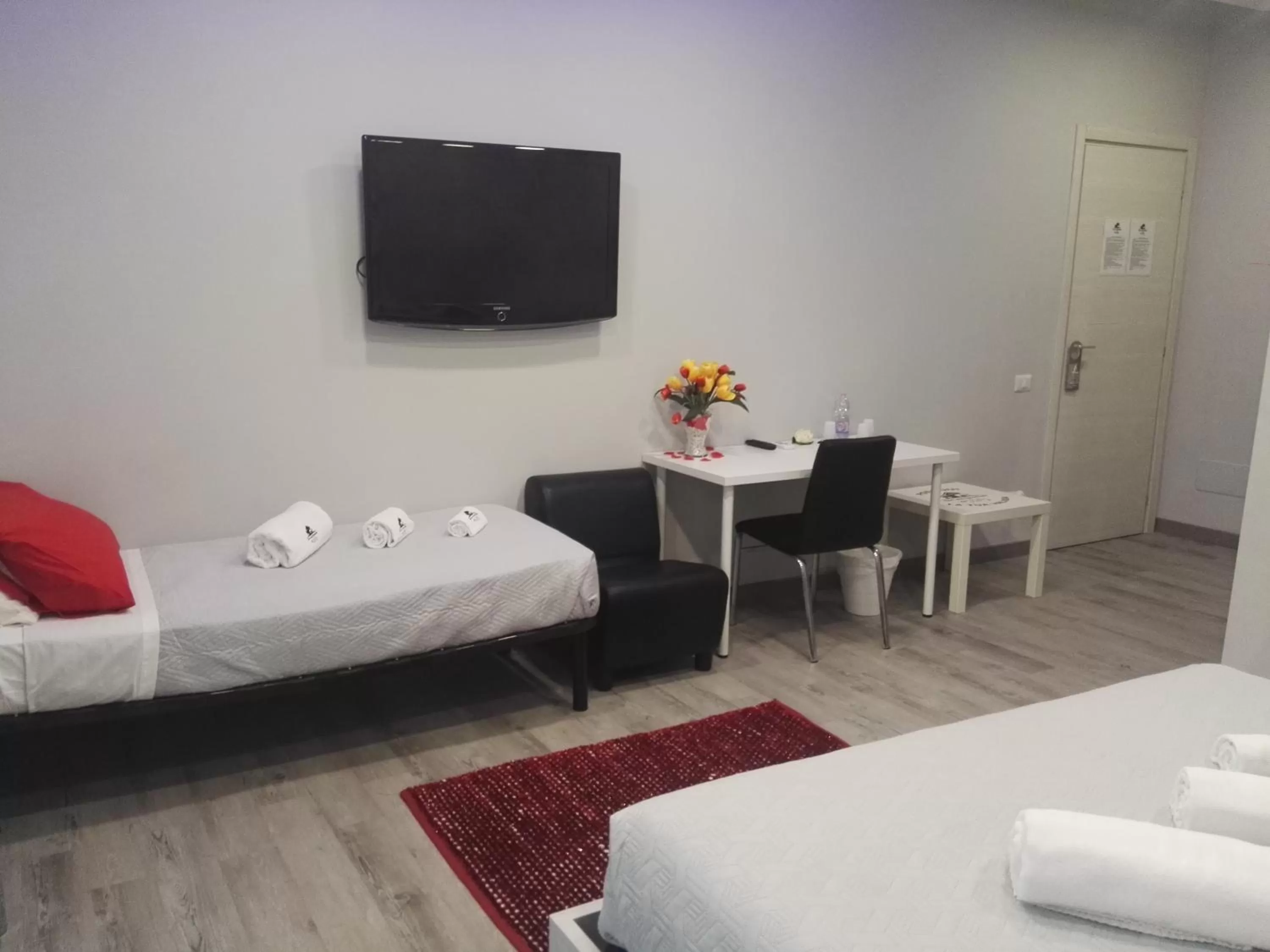 TV/Entertainment Center in B&B da Lillo