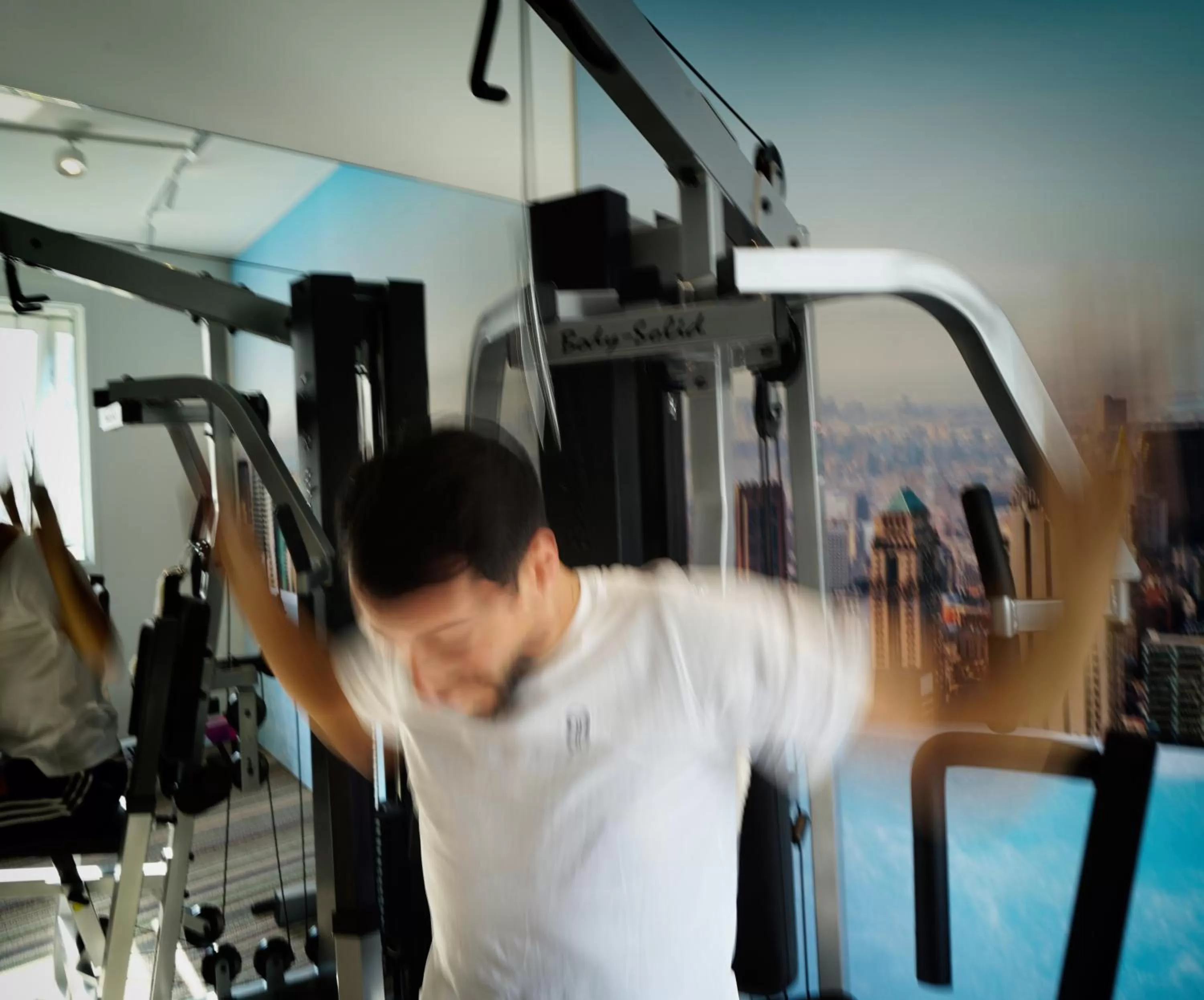 Fitness centre/facilities in Hotel Gratte-Ciel Ariana