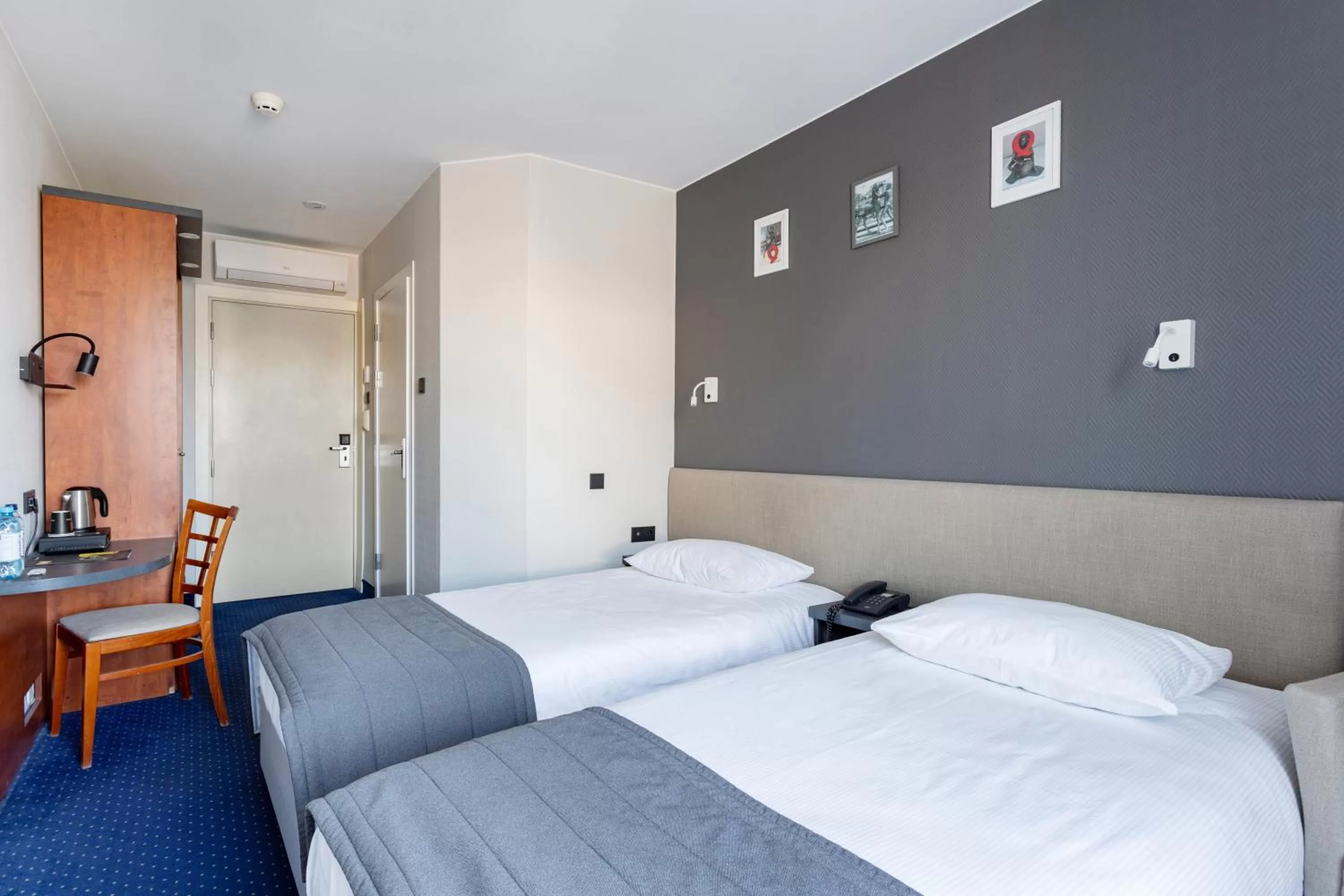 Bed in Qubus Hotel Zielona Góra