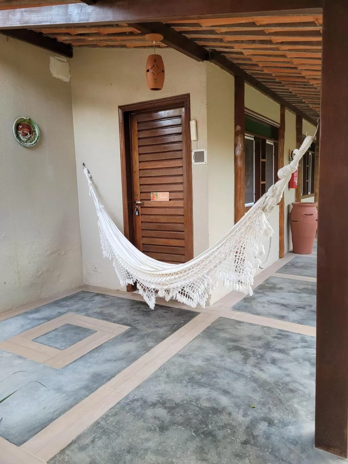 Balcony/Terrace in Pousada Riacho dos Milagres