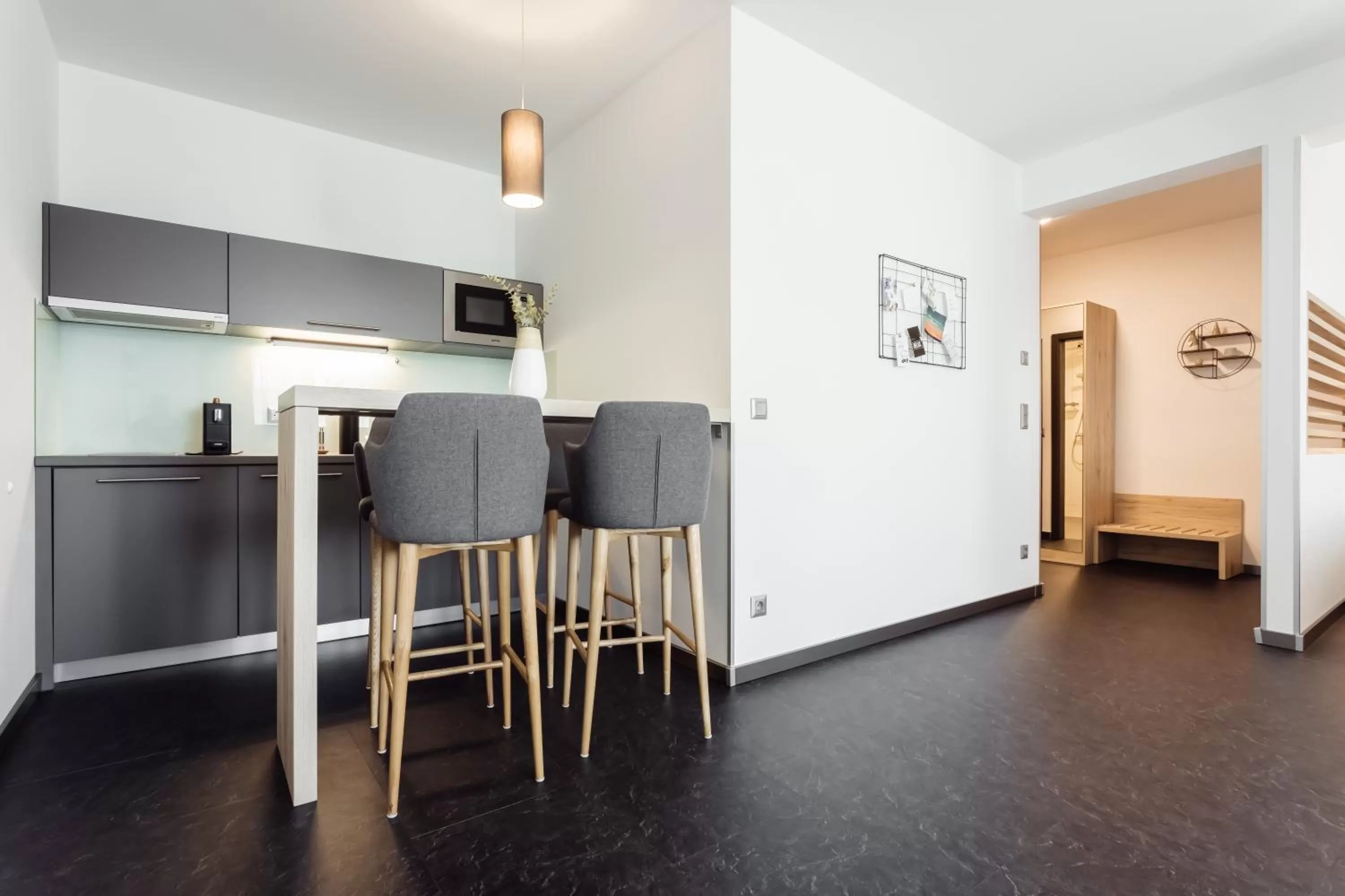 Kitchen or kitchenette in Hotel Smart Liv'in