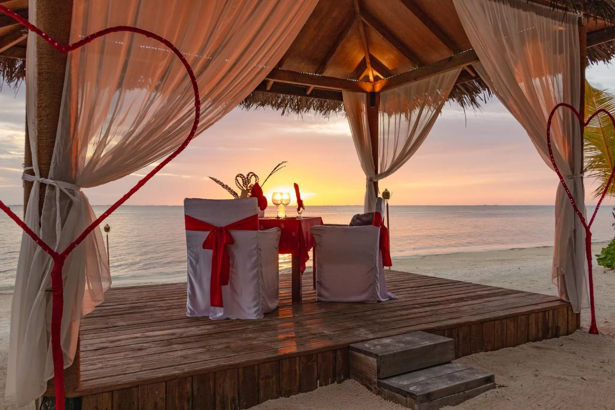 Dining area in Canareef Resort Maldives