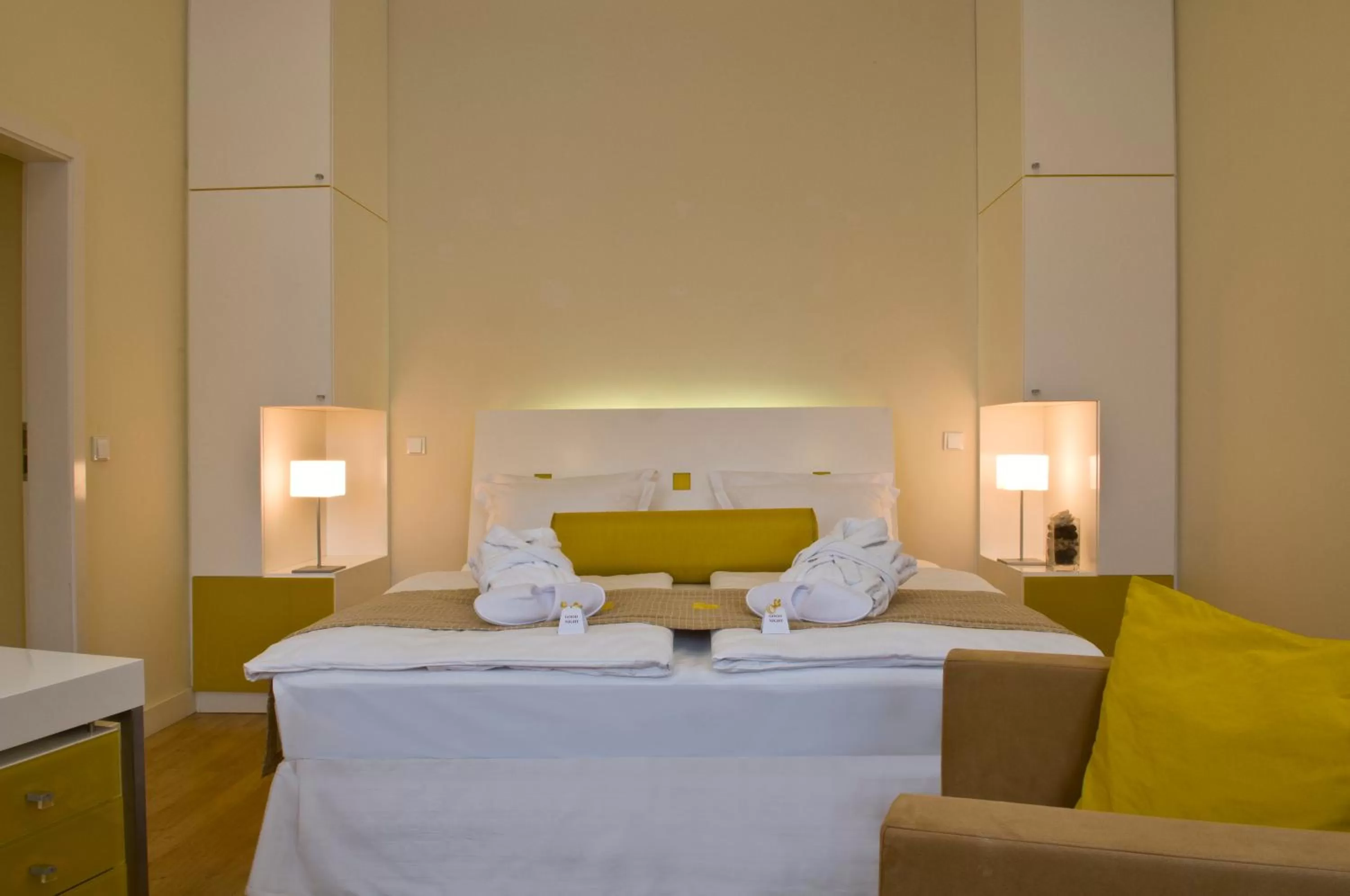 Bed in Mamaison Residence Sulekova Bratislava