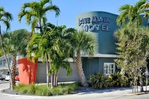 Facade/entrance in Blue Marlin Motel Facade/entrance in Blue Marlin Motel