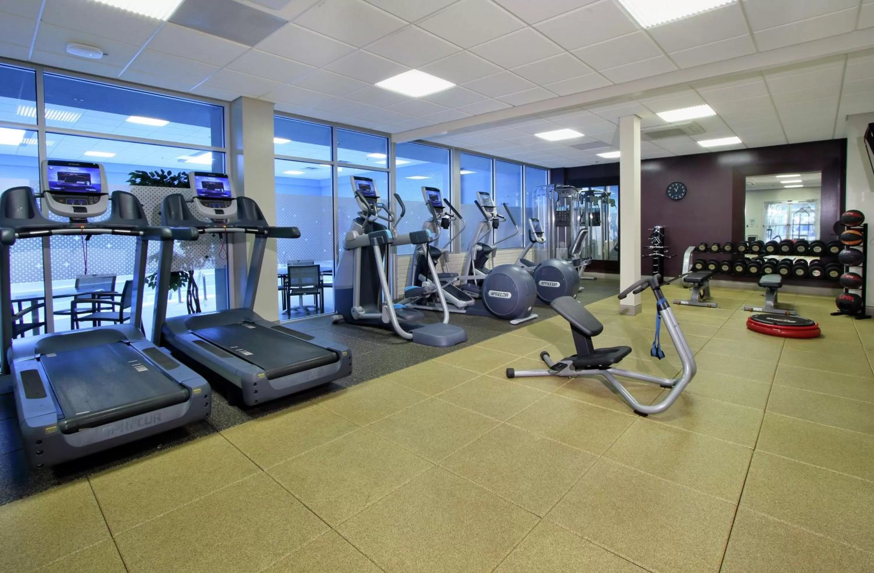 Fitness centre/facilities in Doubletree by Hilton Newark